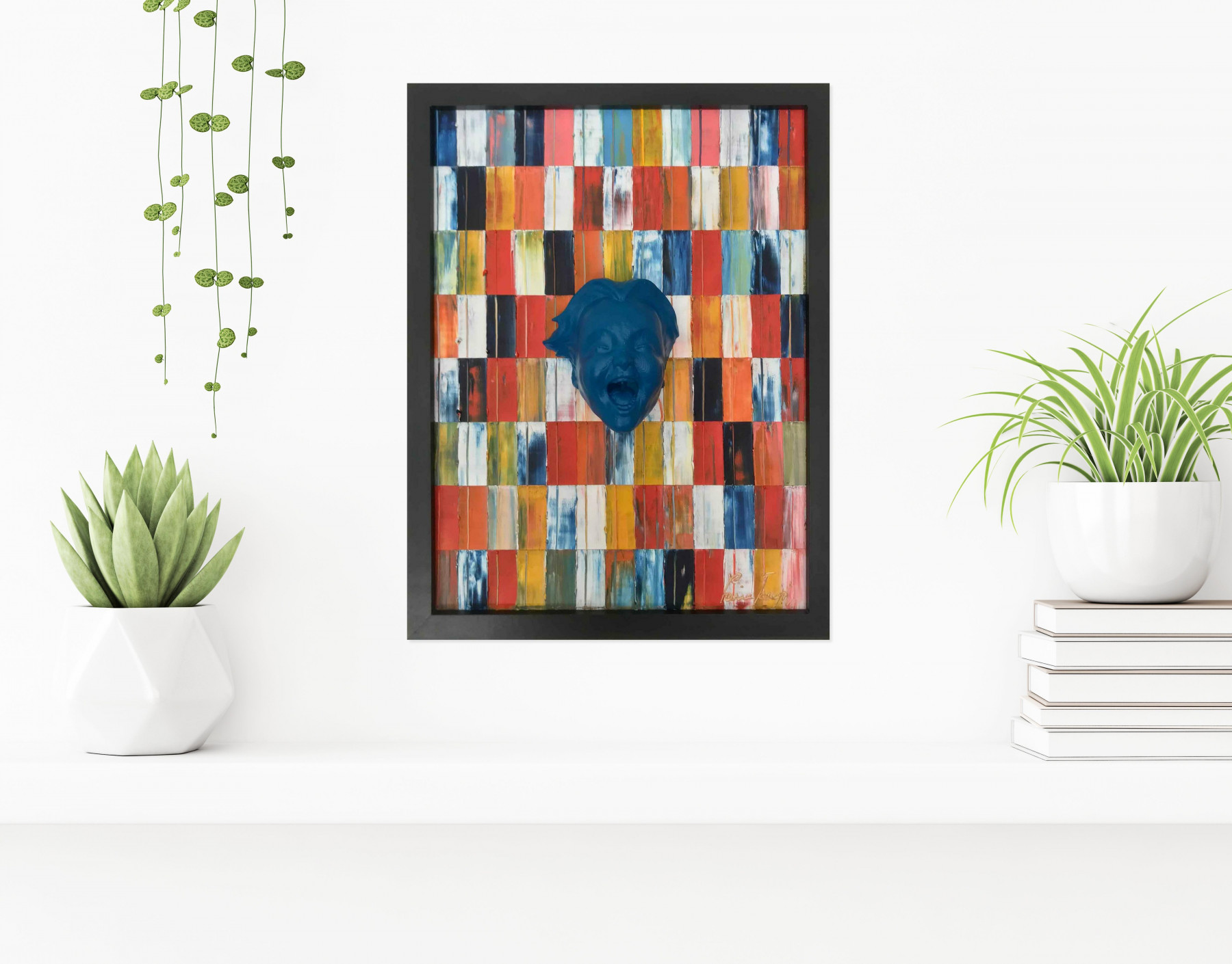 Pierre Joseph, Hurlement, peinture - Galerie de vente et d’achat d’art contemporain en ligne Artalistic