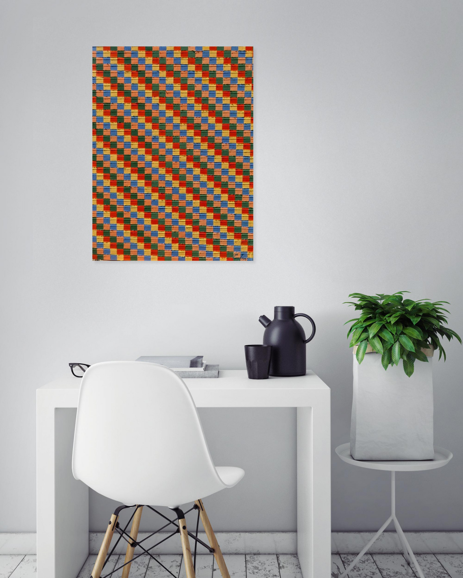 Pierre Joseph, Mosaic, peinture - Galerie de vente et d’achat d’art contemporain en ligne Artalistic