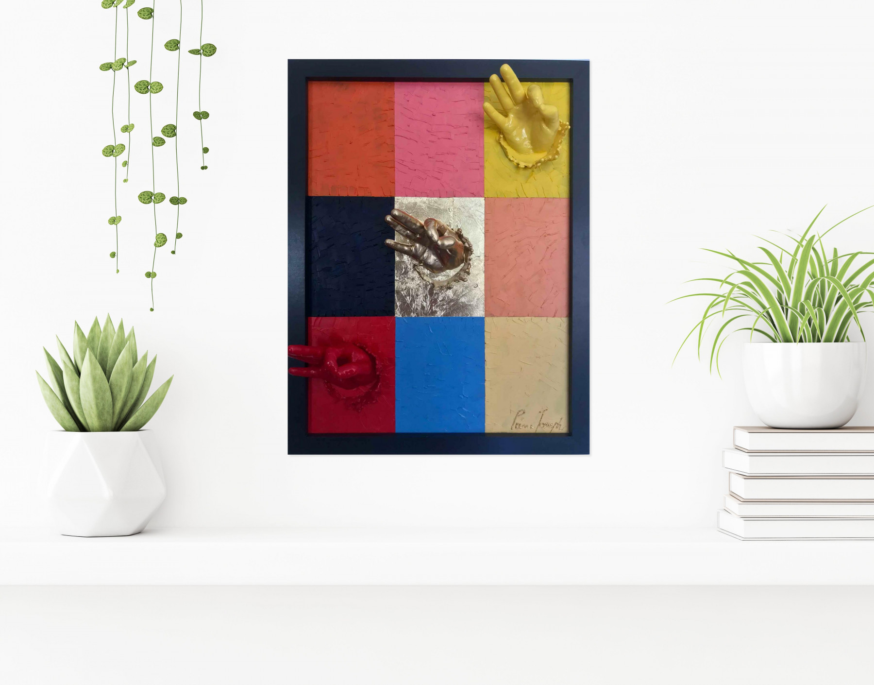 Pierre Joseph, Rassurez-vous tout va bien, peinture - Galerie de vente et d’achat d’art contemporain en ligne Artalistic