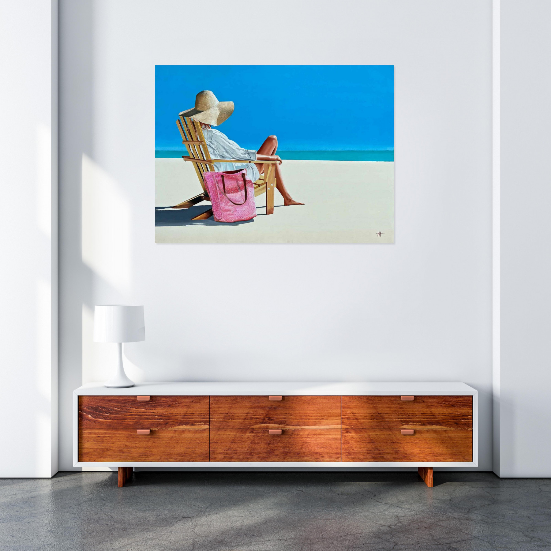 Jean-Jacques Venturini, sous le soleil exactement, peinture - Galerie de vente et d’achat d’art contemporain en ligne Artalistic