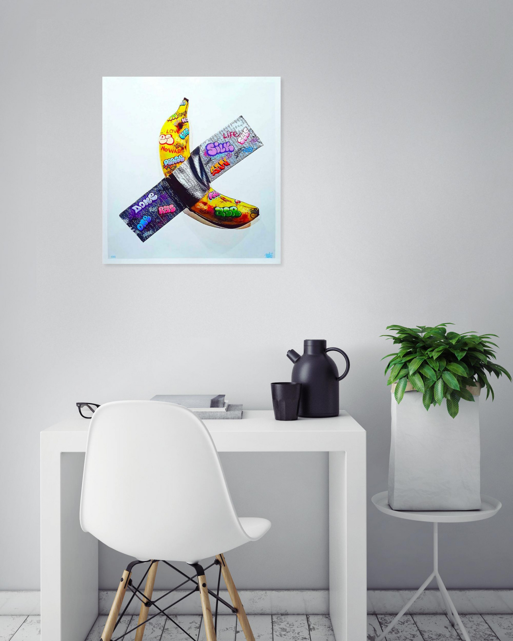 Ches, Vandal banana, edition - Artalistic online contemporary art buying and selling gallery