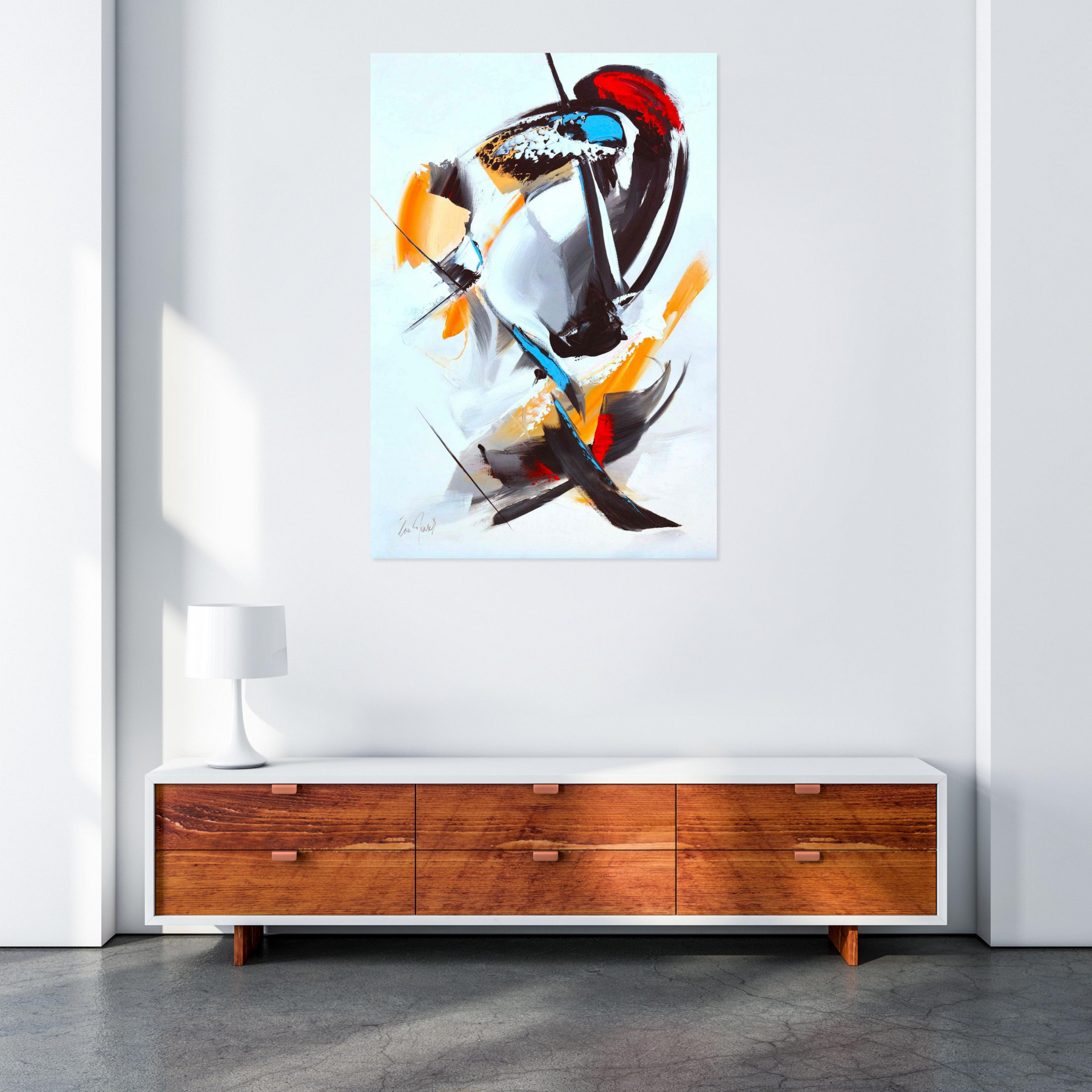 Eric Munsch, Avec de la tendresse, peinture - Galerie de vente et d’achat d’art contemporain en ligne Artalistic