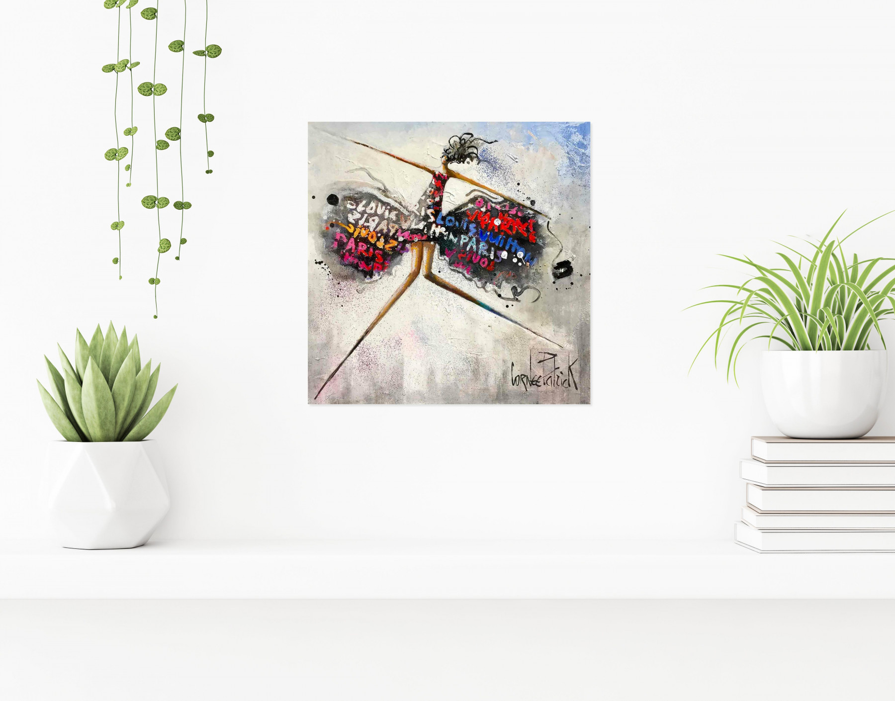 Patrick Cornée, I love it, peinture - Galerie de vente et d’achat d’art contemporain en ligne Artalistic