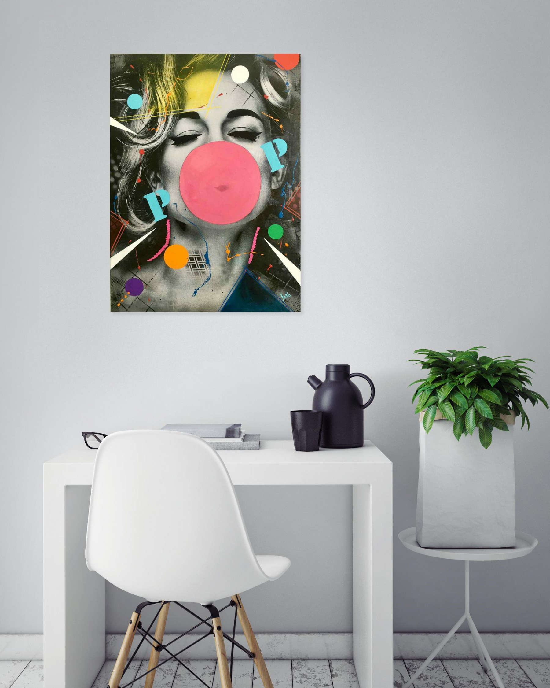 Fa2b, Bubble pop, peinture - Galerie de vente et d’achat d’art contemporain en ligne Artalistic