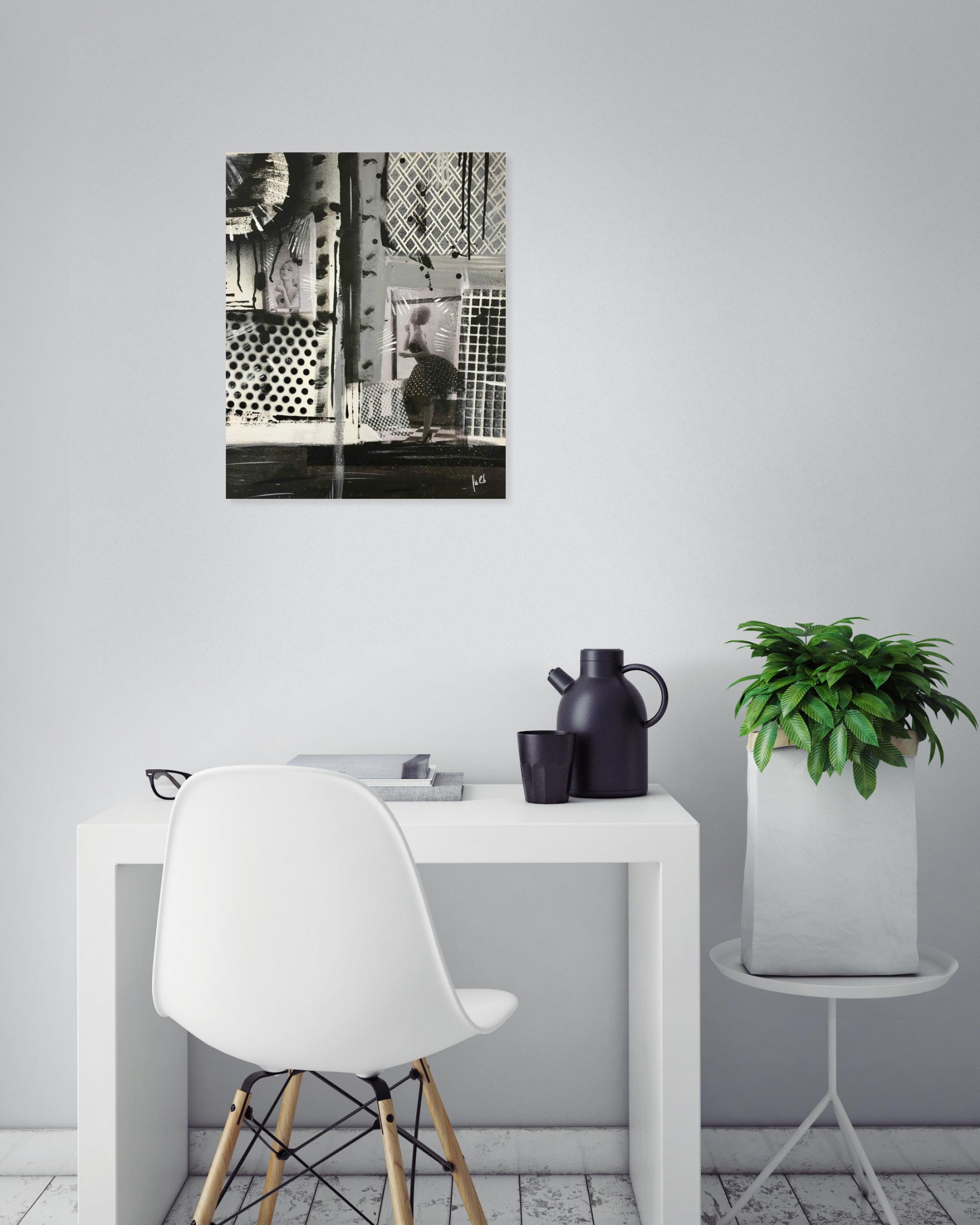 Fa2b, Make up, peinture - Galerie de vente et d’achat d’art contemporain en ligne Artalistic