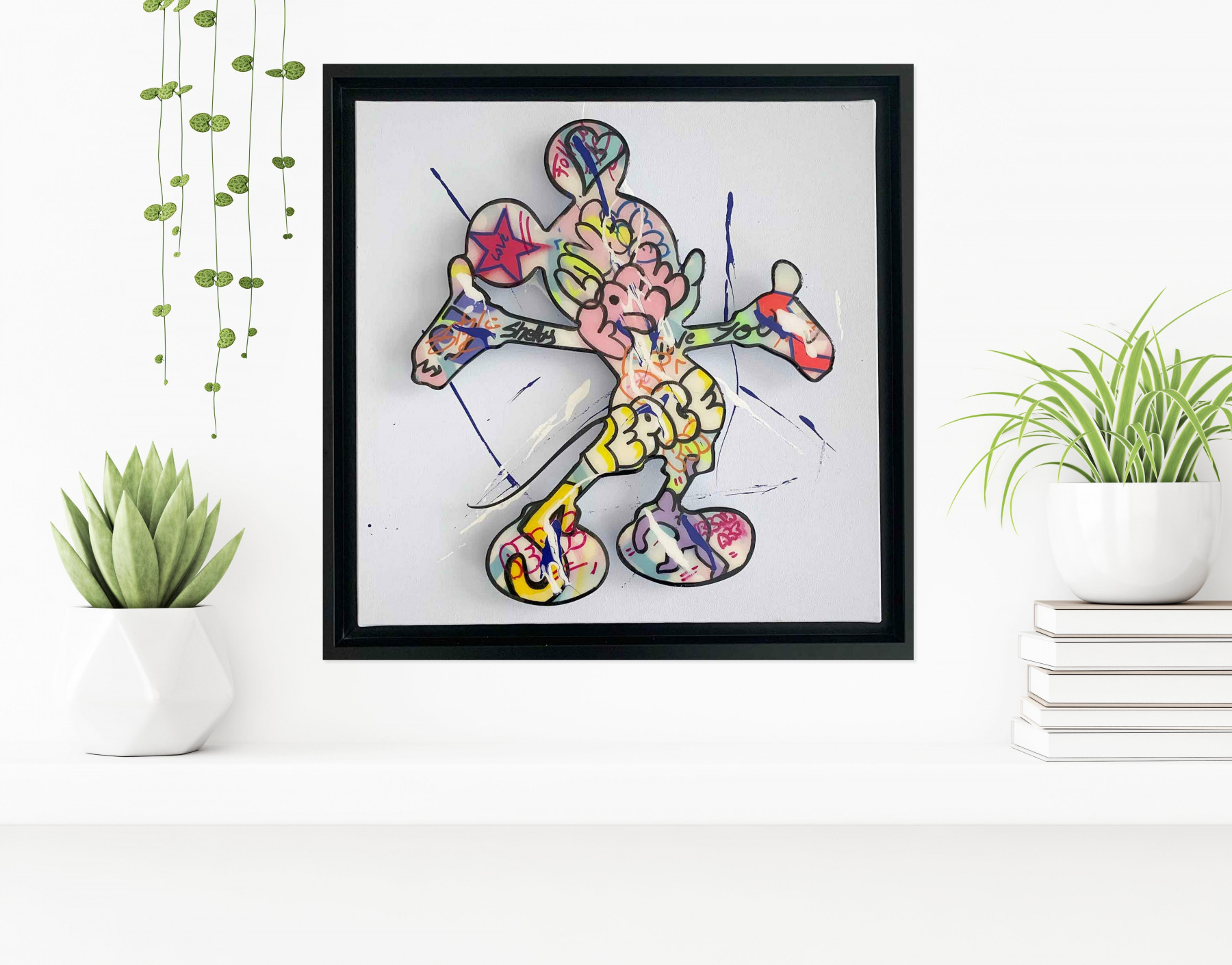 Shelby, Mickey Peace, peinture - Galerie de vente et d’achat d’art contemporain en ligne Artalistic