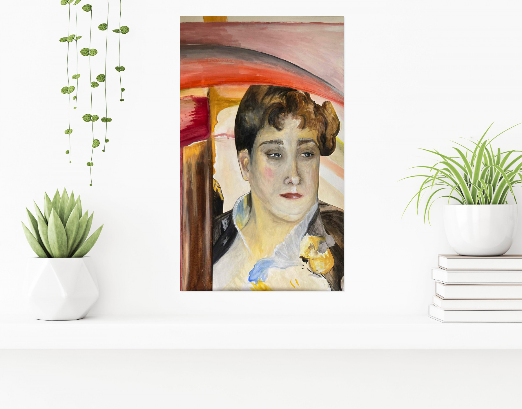 Marie-Caroline Fraboni, portrait, peinture - Galerie de vente et d’achat d’art contemporain en ligne Artalistic