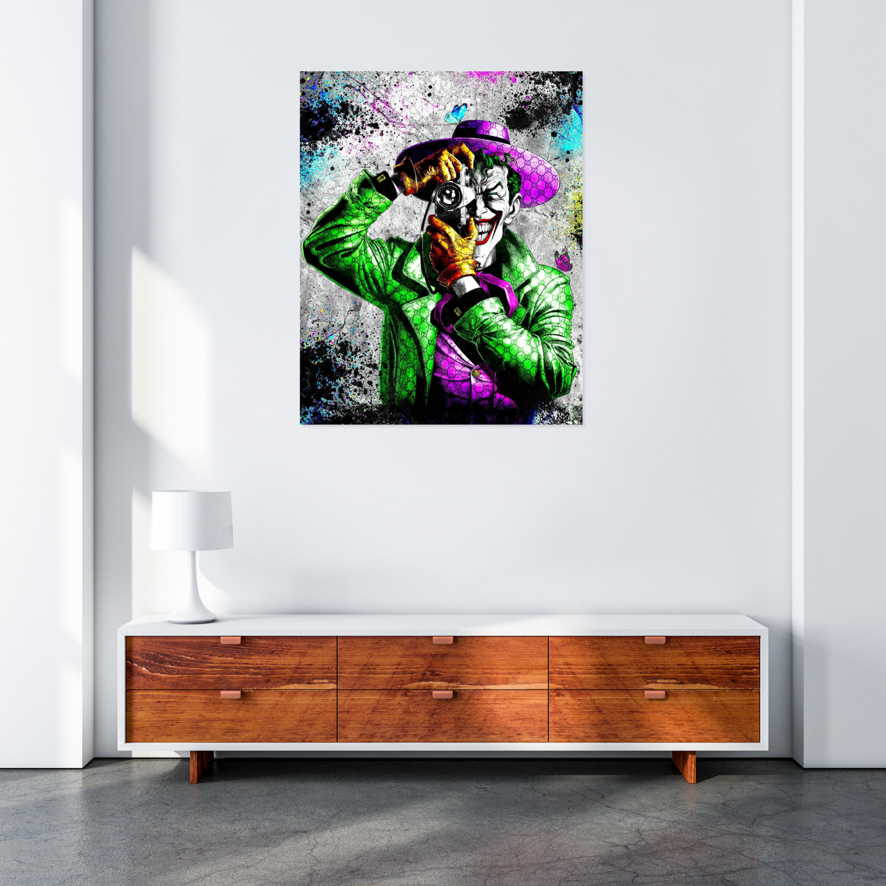 N.Nathan, Joker clic art, peinture - Galerie de vente et d’achat d’art contemporain en ligne Artalistic