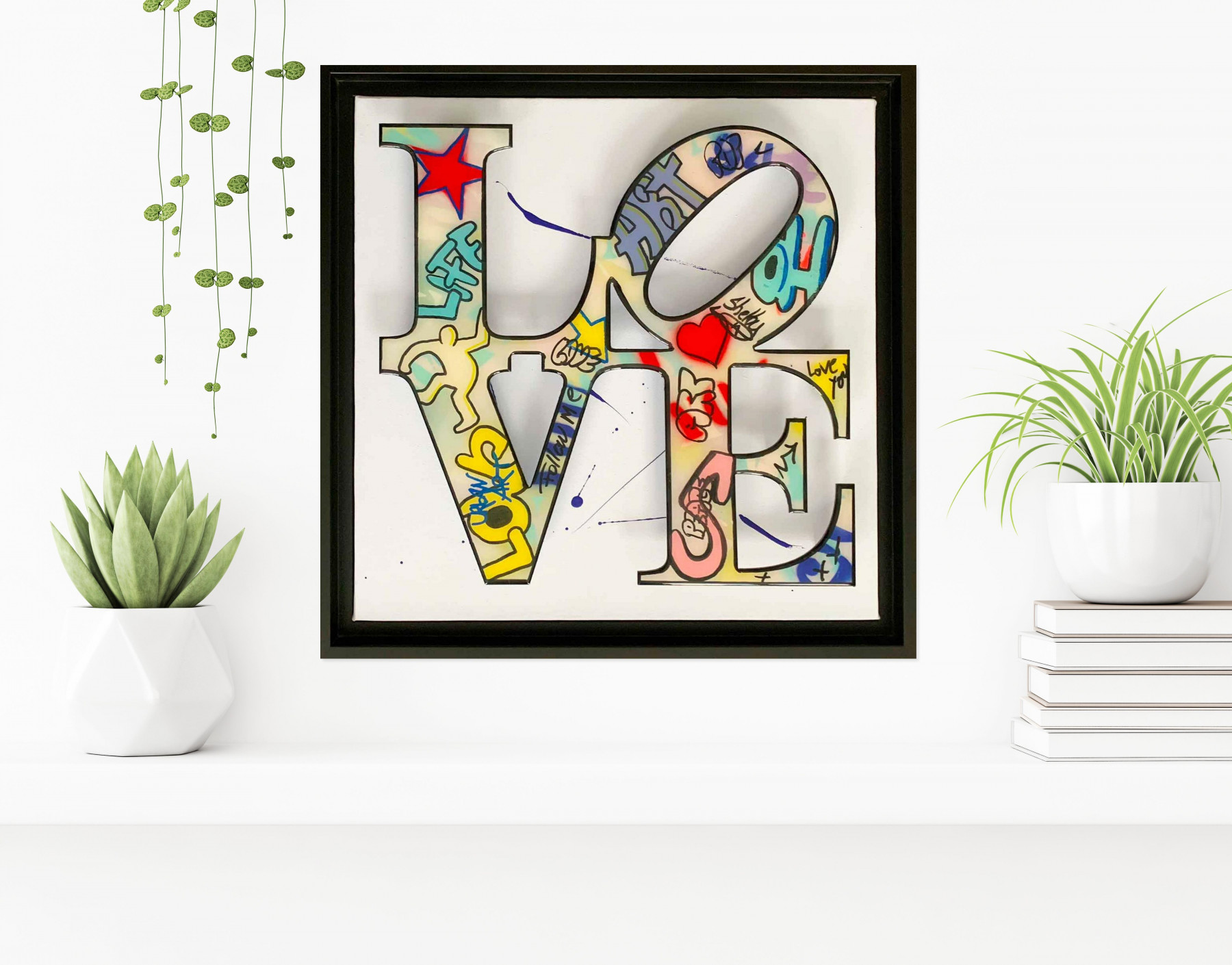 Shelby, Love street art, peinture - Galerie de vente et d’achat d’art contemporain en ligne Artalistic