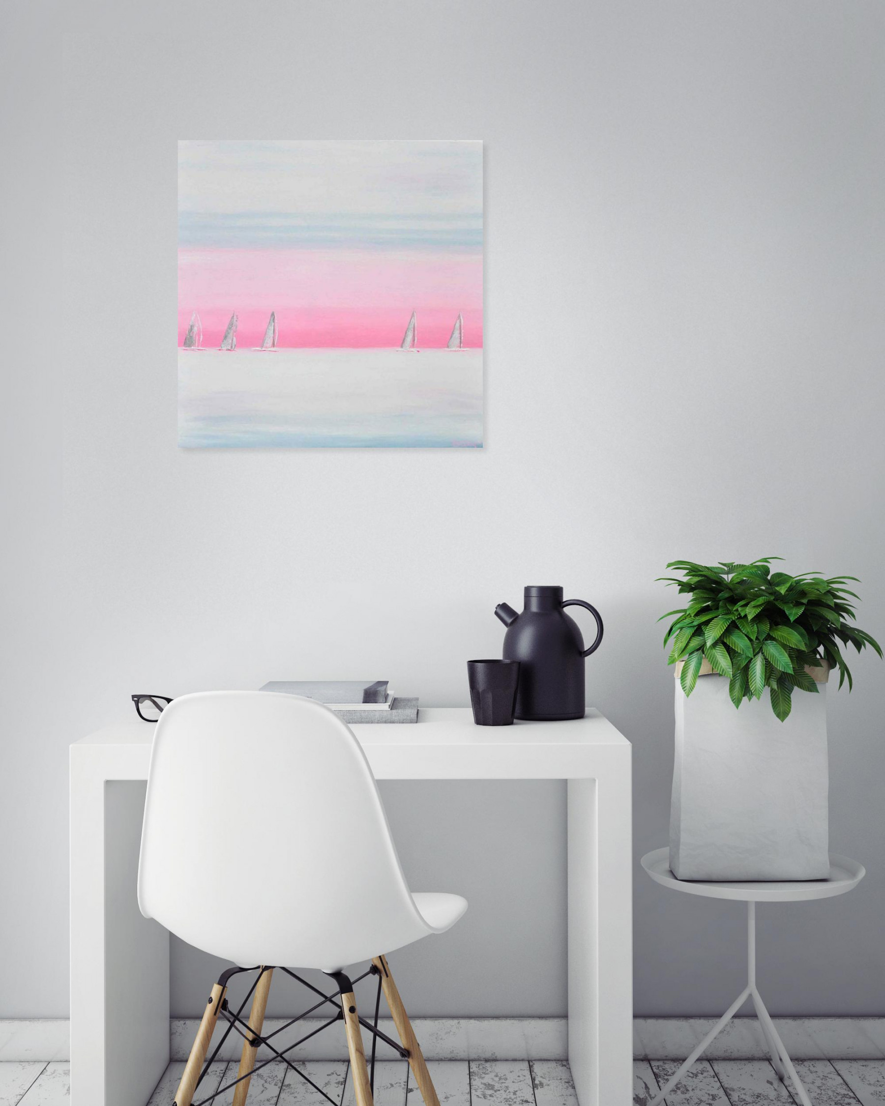 Bridg', mer d'huile, peinture -  Galerie de vente et d’achat d’art contemporain en ligne Artalistic