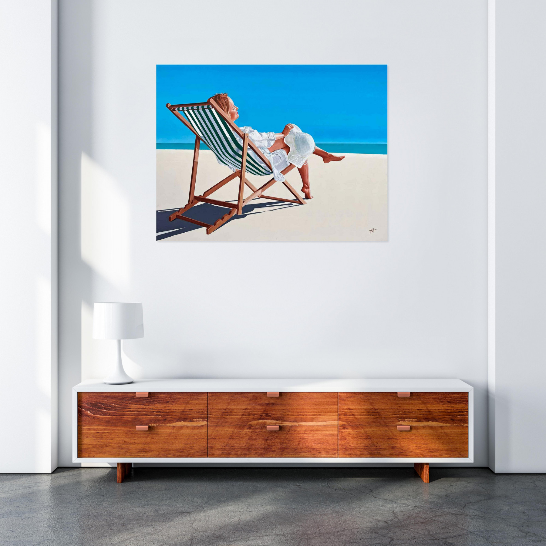 Jean-Jacques Venturini, sous le soleil exactement, peinture - Galerie de vente et d’achat d’art contemporain en ligne Artalistic
