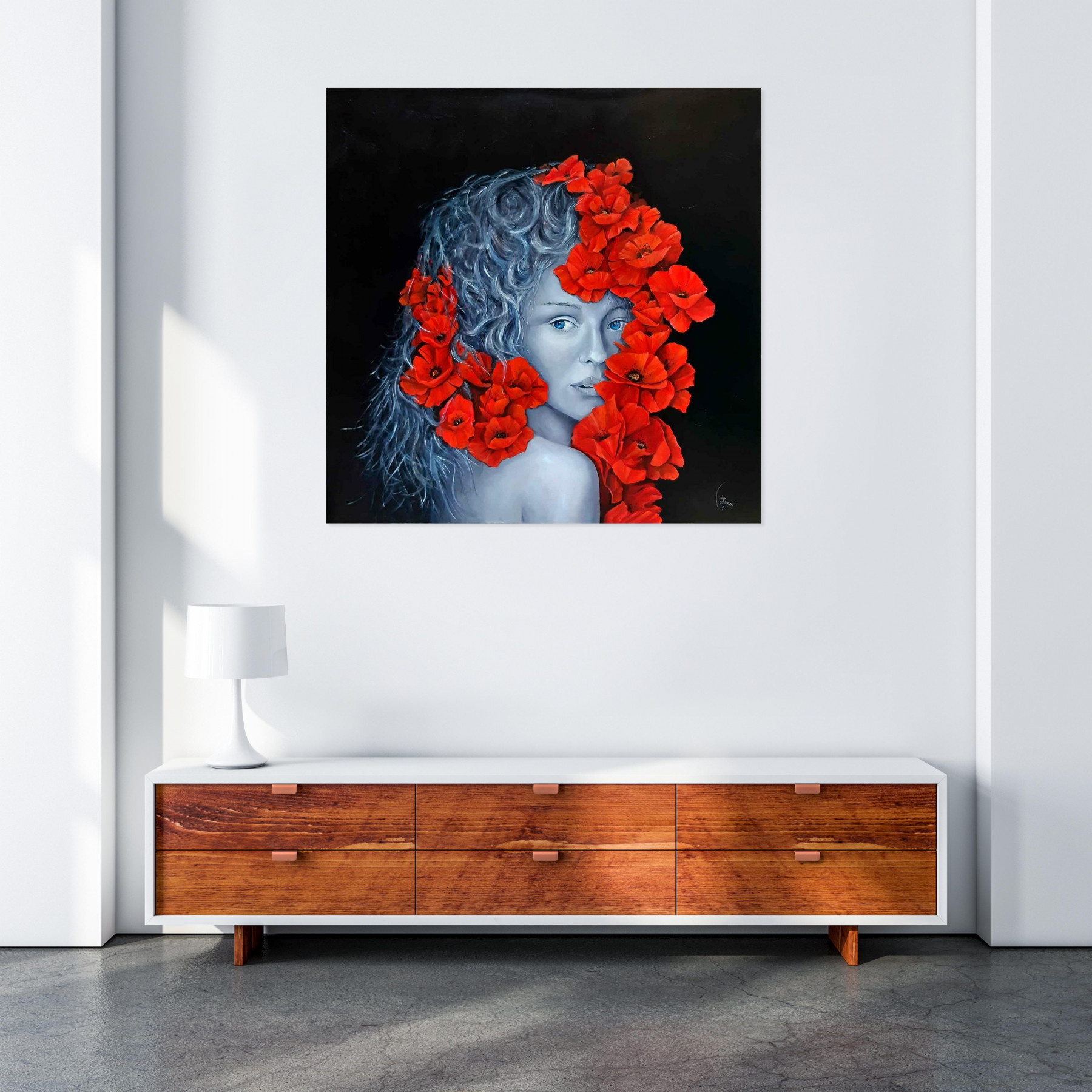Bruno Feitussi, Effleure moi, peinture - Galerie de vente et d’achat d’art contemporain en ligne Artalistic