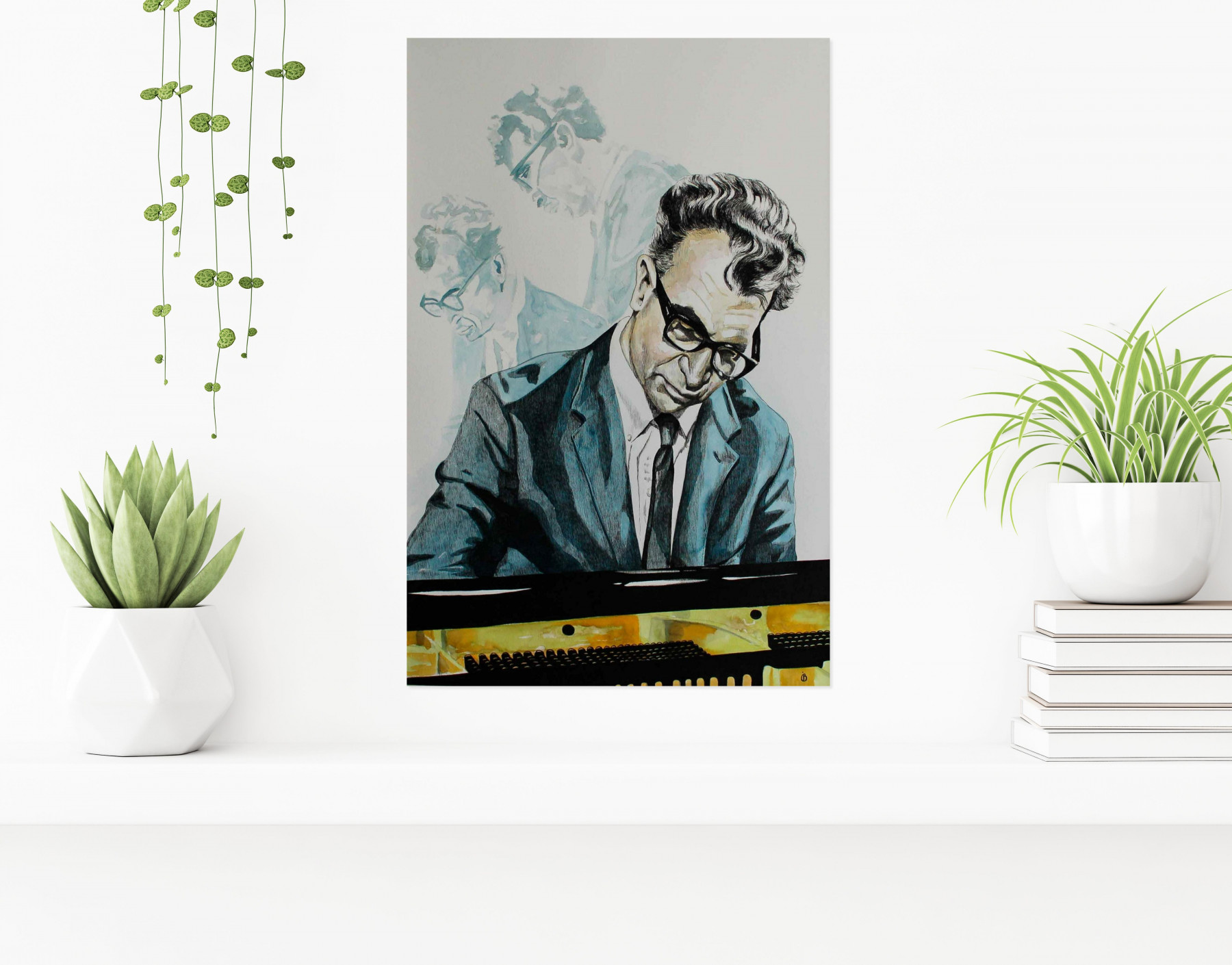 Jeremy Bowden, Take five, dessin - Galerie de vente et d’achat d’art contemporain en ligne Artalistic