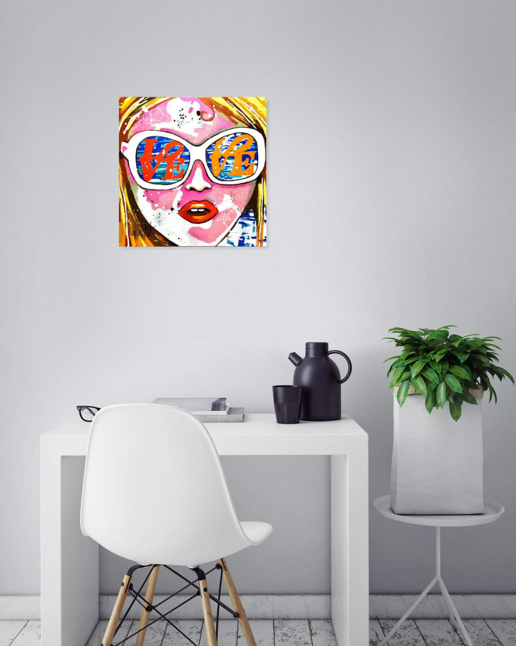 Patrick Cornée, I love the sea, peinture - Galerie de vente et d’achat d’art contemporain en ligne Artalistic