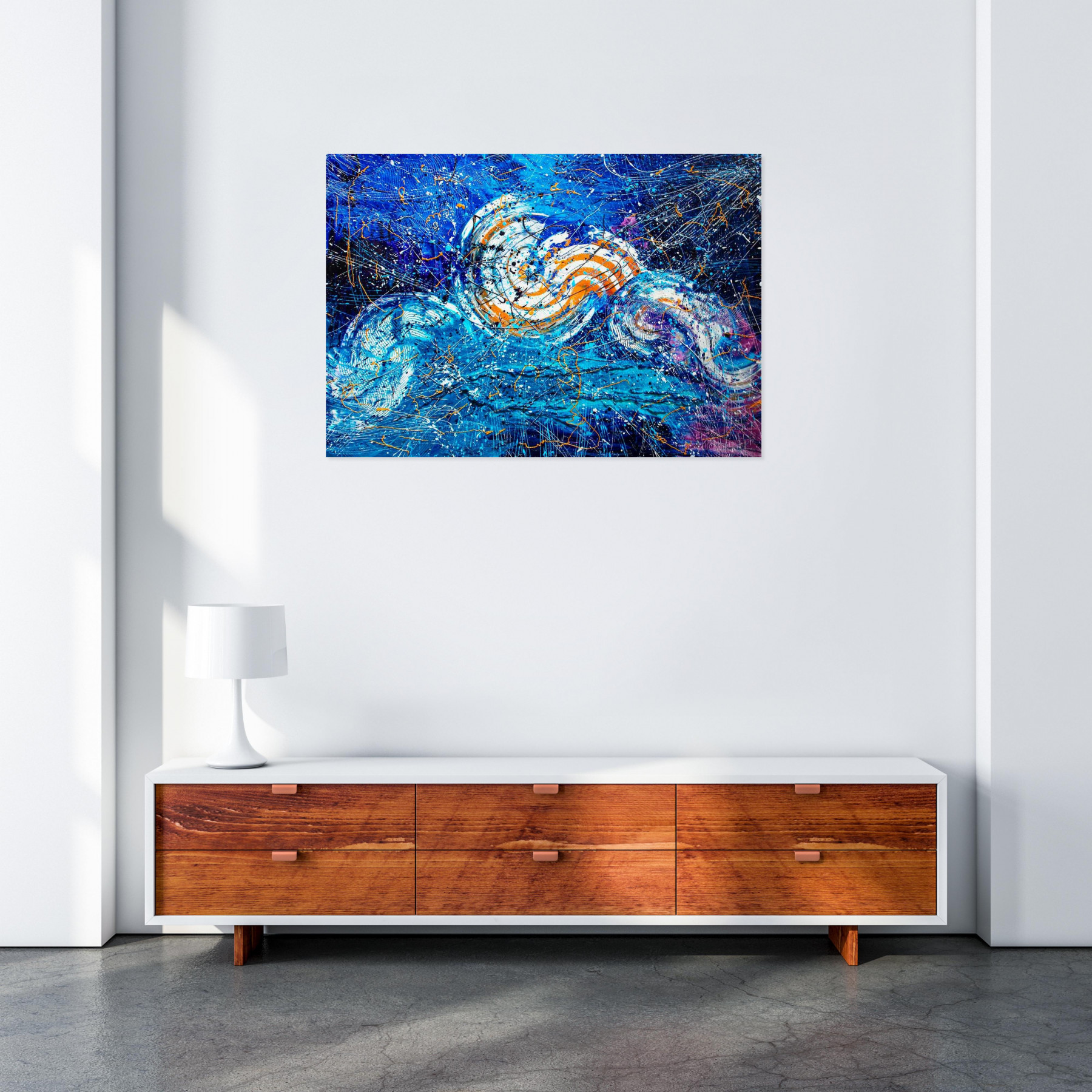 Caroline Vis, Flow, peinture - Galerie de vente et d’achat d’art contemporain en ligne Artalistic