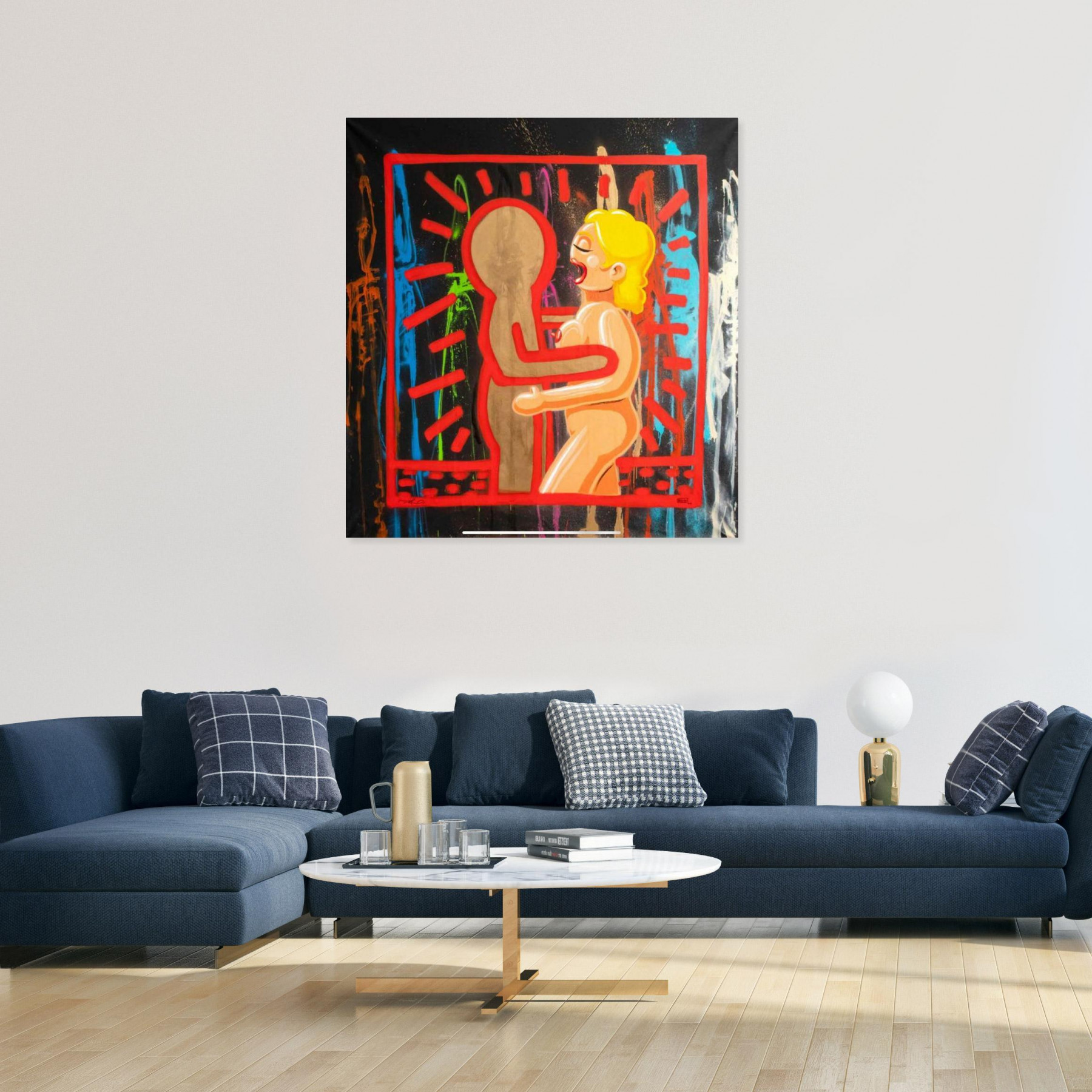 Ram & Bellini, Plastic love, peinture - Galerie de vente et d’achat d’art contemporain en ligne Artalistic