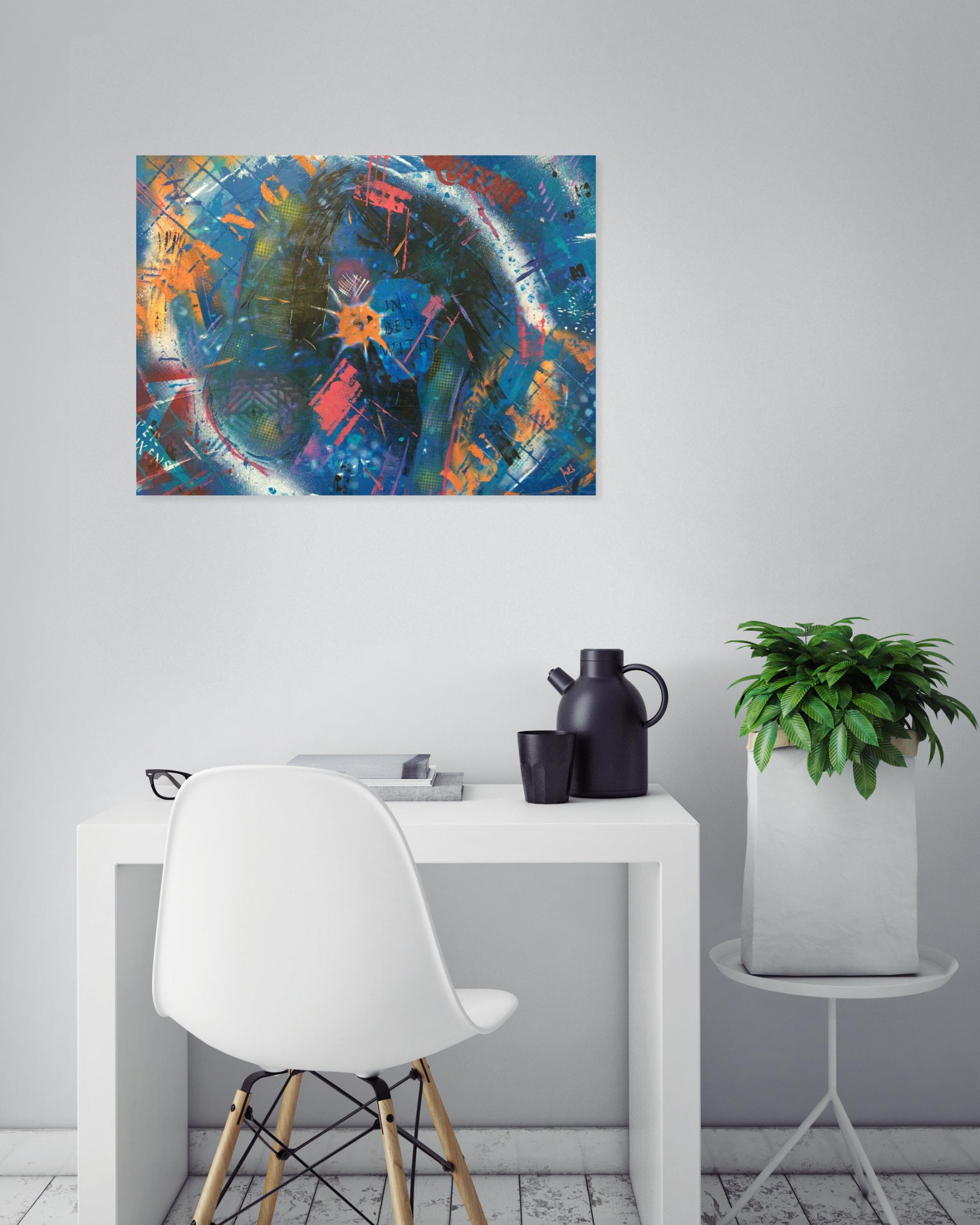 Fa2b, T Time, peinture - Galerie de vente et d’achat d’art contemporain en ligne Artalistic