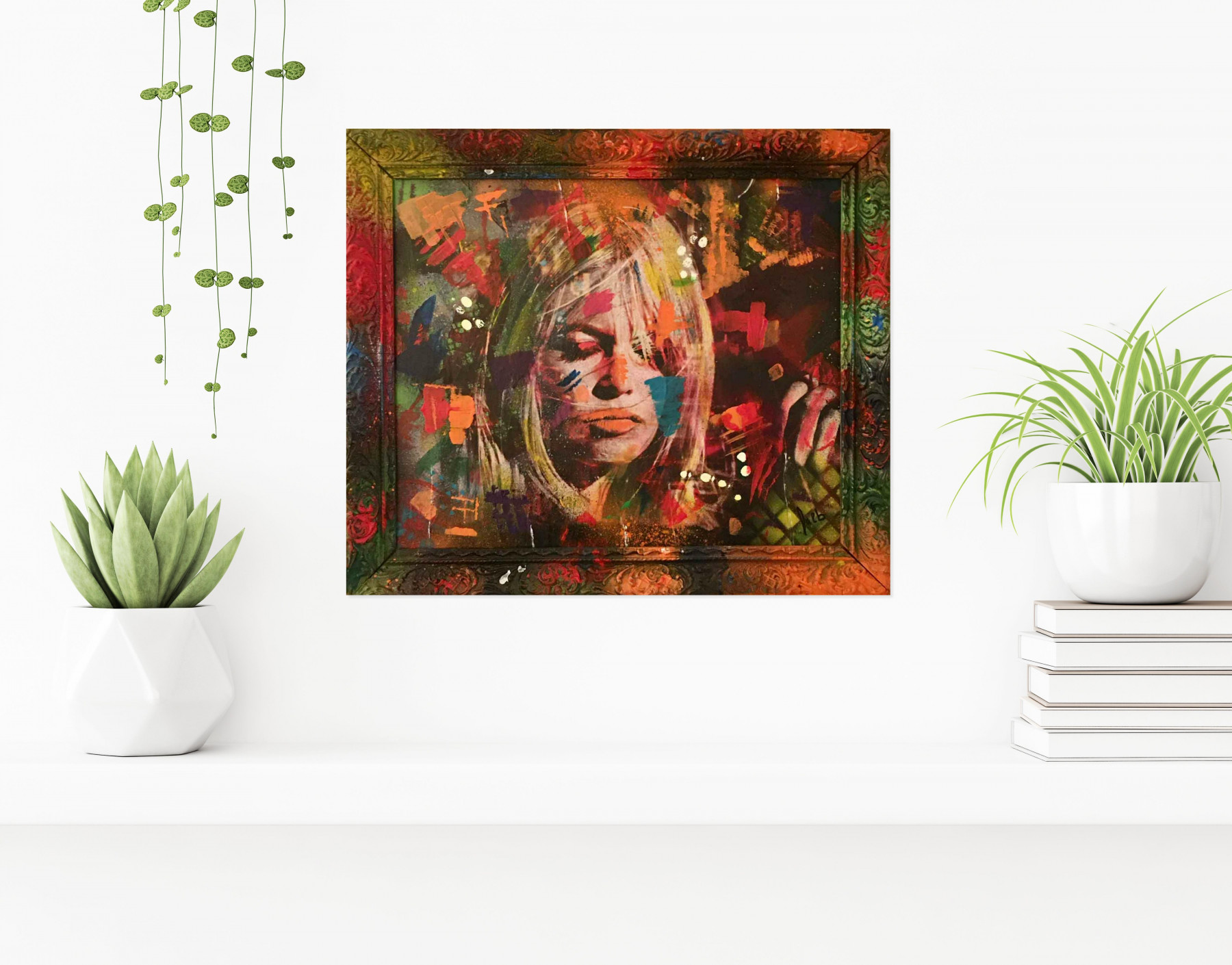 Fa2b, BB Queen, peinture - Galerie de vente et d’achat d’art contemporain en ligne Artalistic