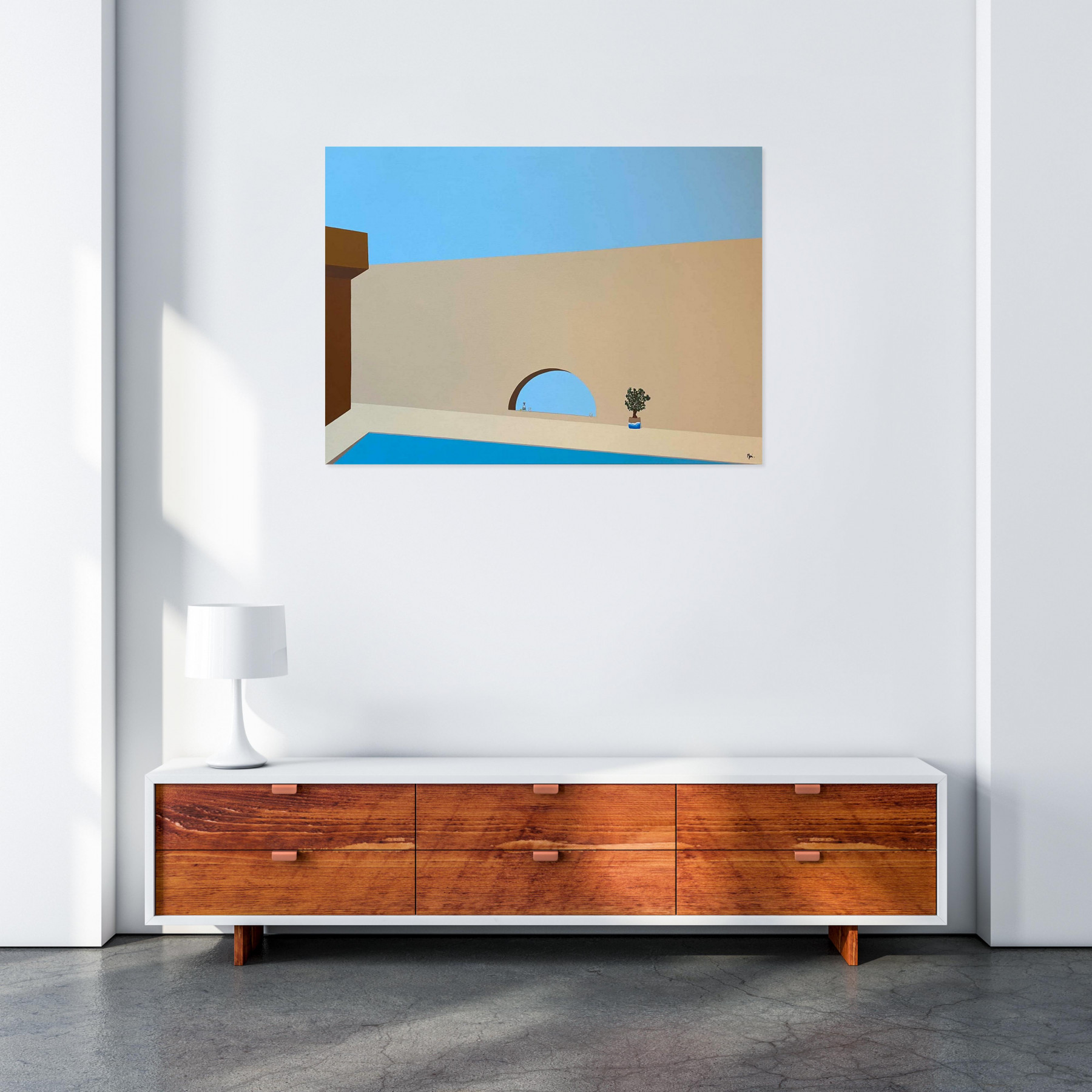 Moi., Ti aspetterò per tutti la vita, peinture - Galerie de vente et d’achat d’art contemporain en ligne Artalistic