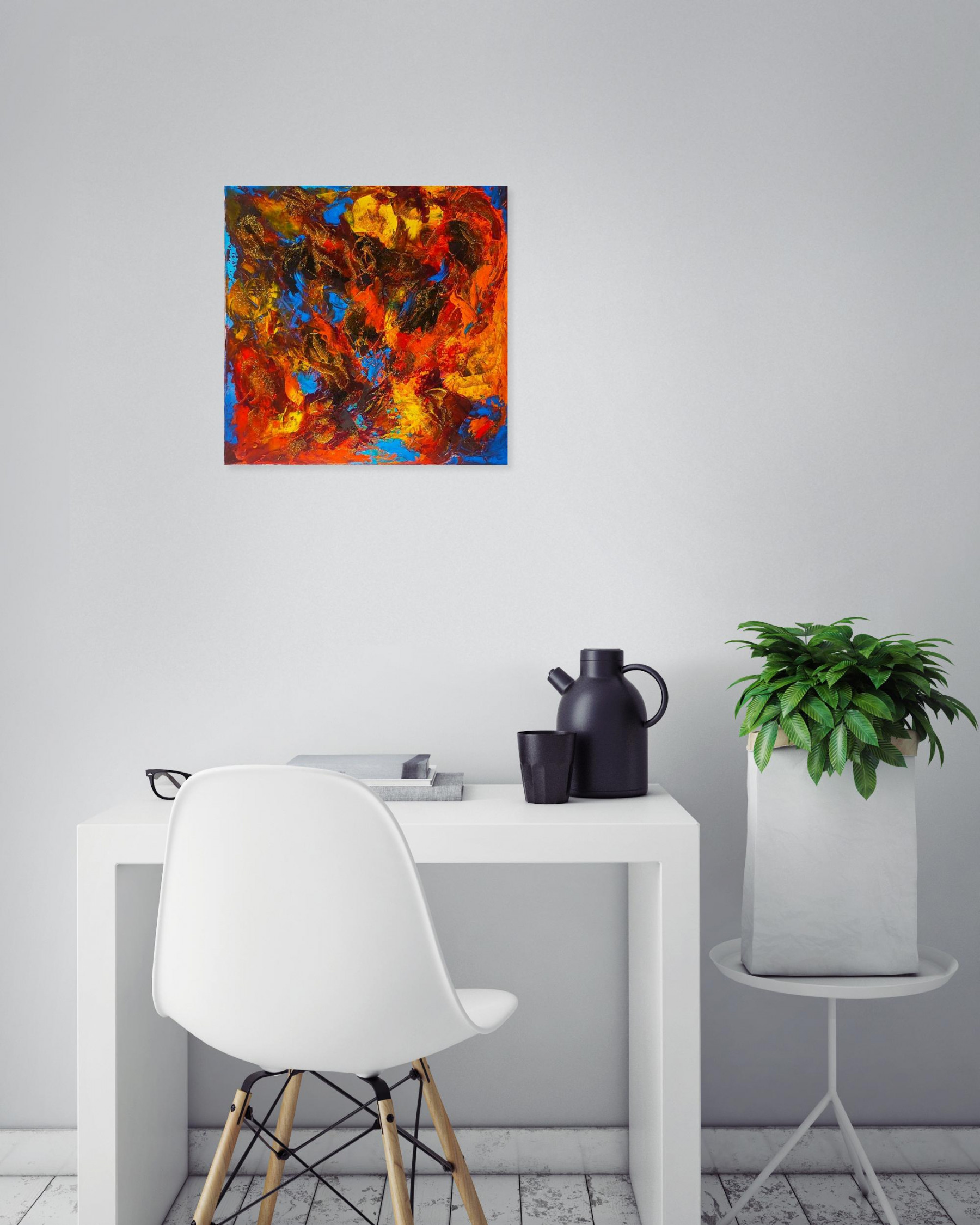 Tissa, Autumn is approaching, peinture - Galerie de vente et d’achat d’art contemporain en ligne Artalistic