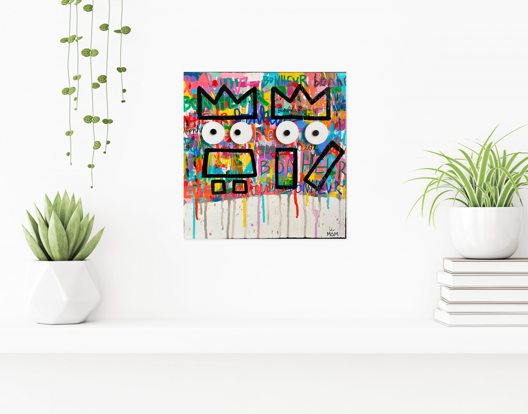MAM, Bonheur, peinture - Galerie de vente et d’achat d’art contemporain en ligne Artalistic