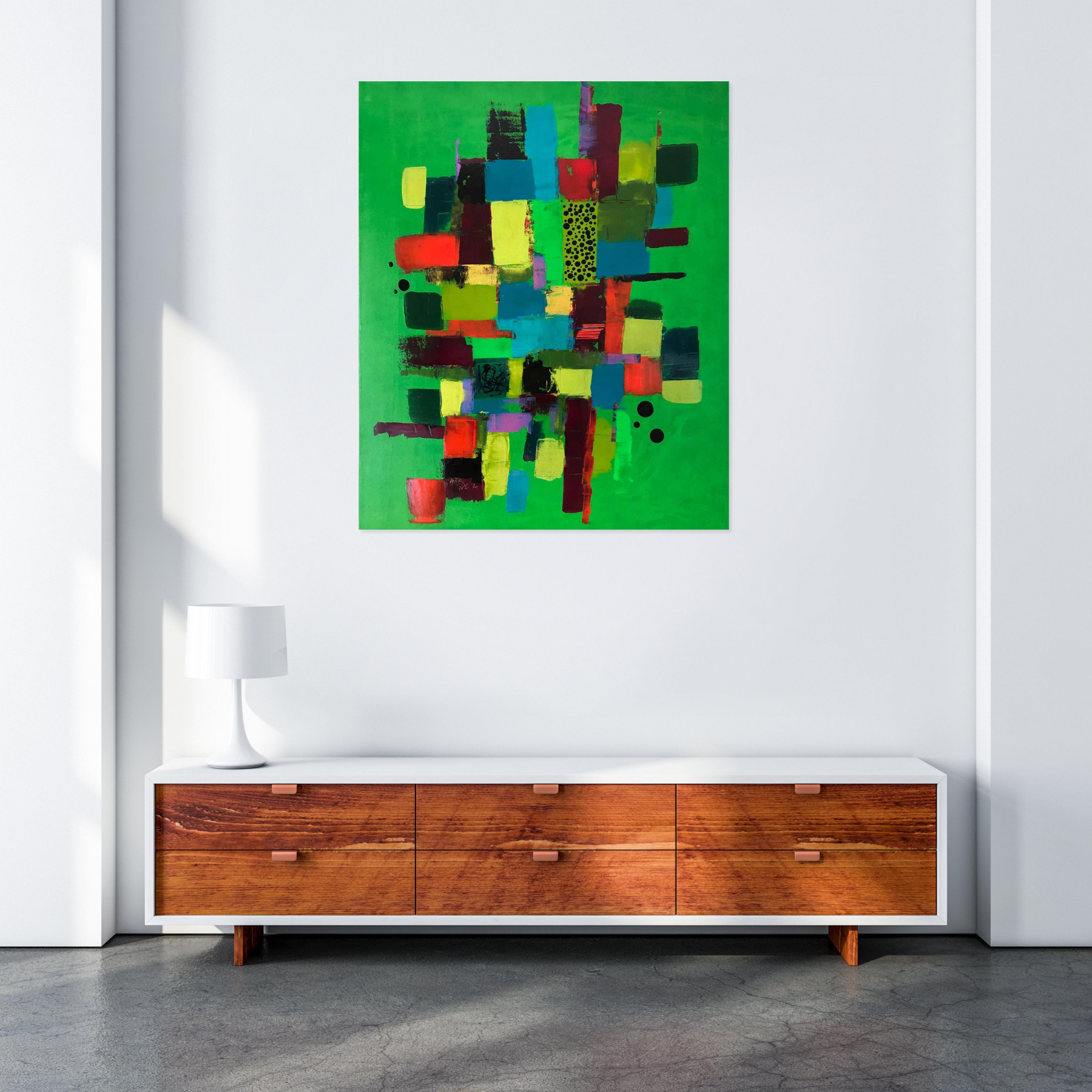 Yolande Martinez, Perlin Pinpin, peinture - Galerie de vente et d’achat d’art contemporain en ligne Artalistic