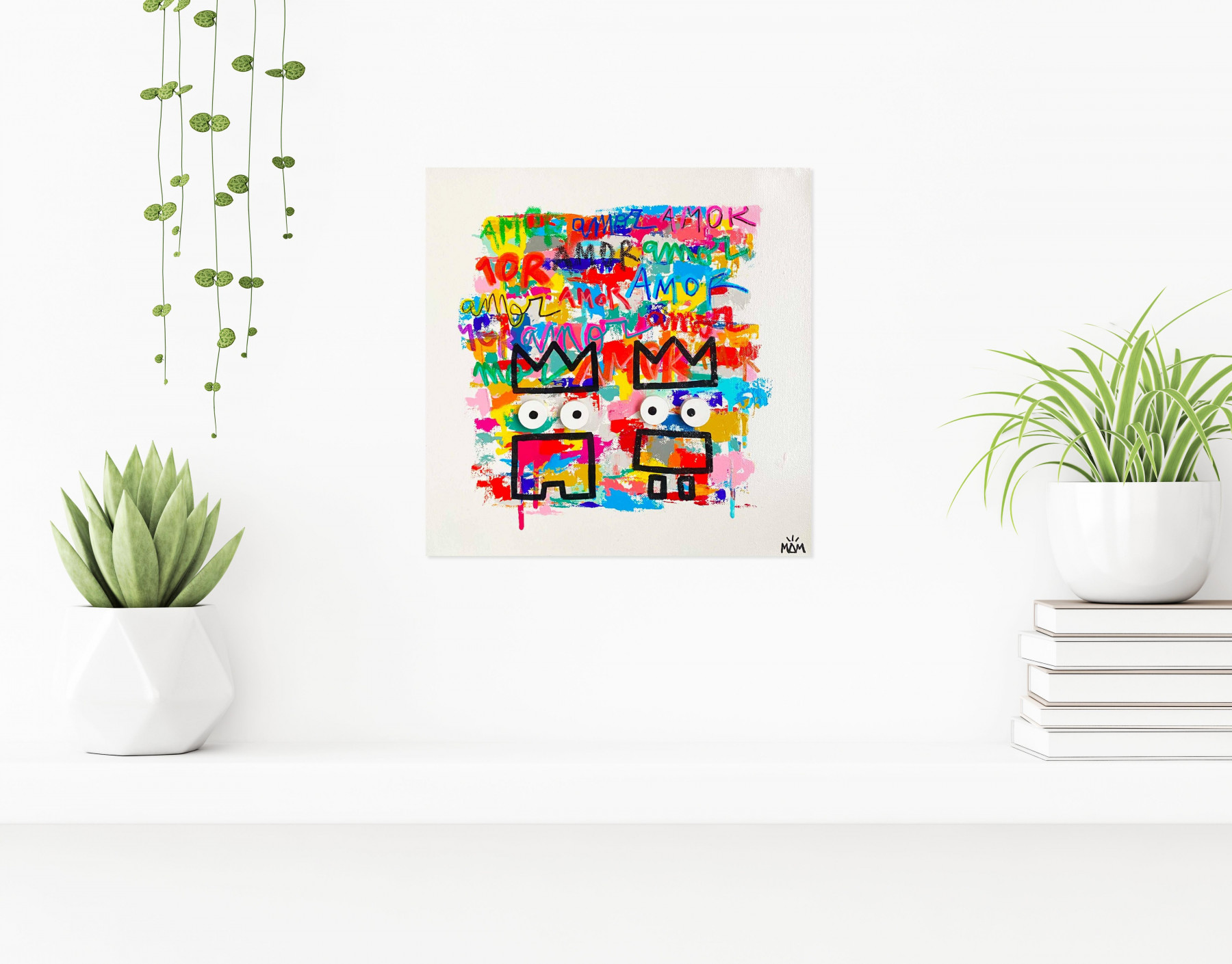 Mam, Amor Amor, peinture - Galerie de vente et d’achat d’art contemporain en ligne Artalistic