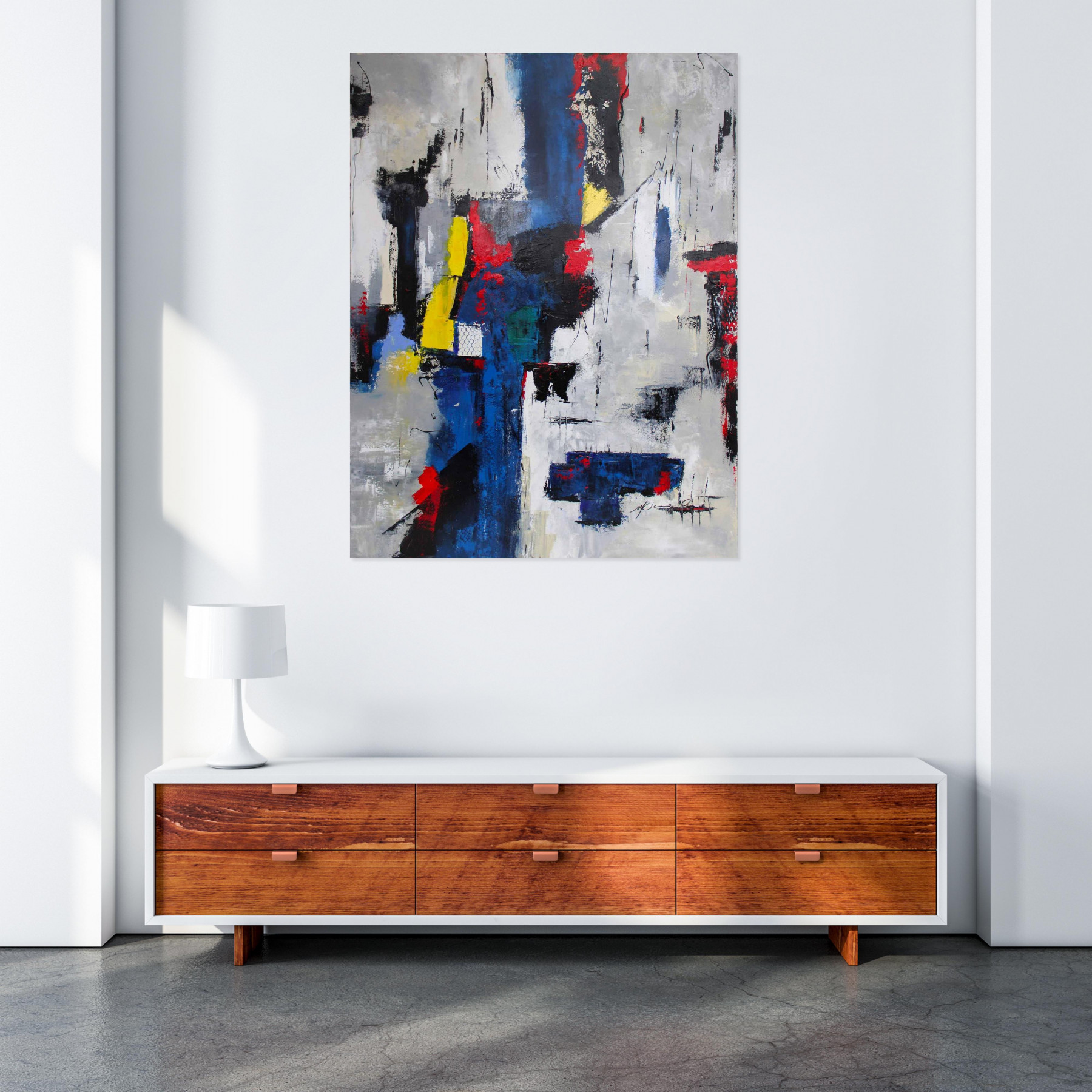 Marie-Claire Gé, MCG4, peinture - Galerie de vente et d’achat d’art contemporain en ligne Artalistic