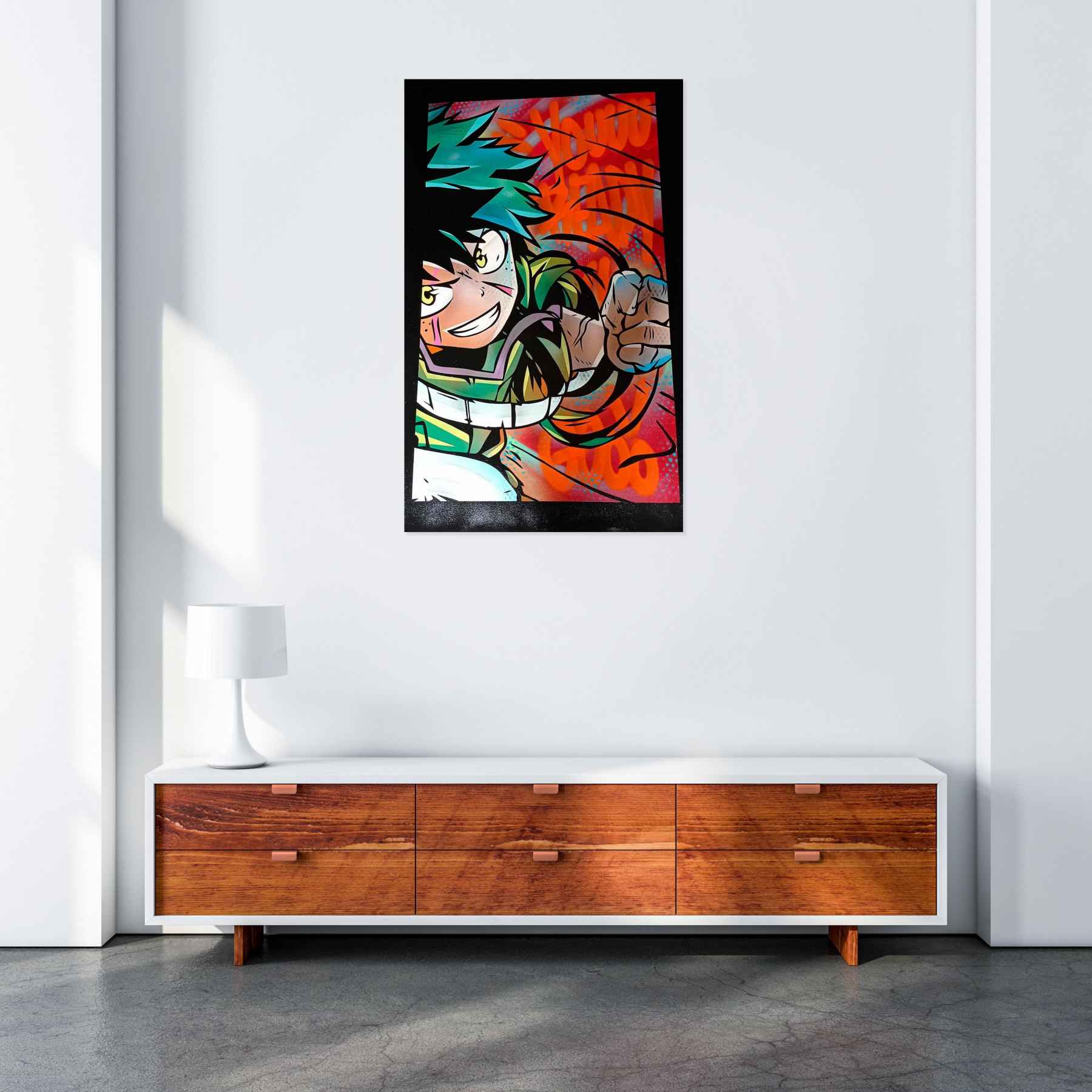 Fur, Need a hero, peinture - Galerie de vente et d’achat d’art contemporain en ligne Artalistic
