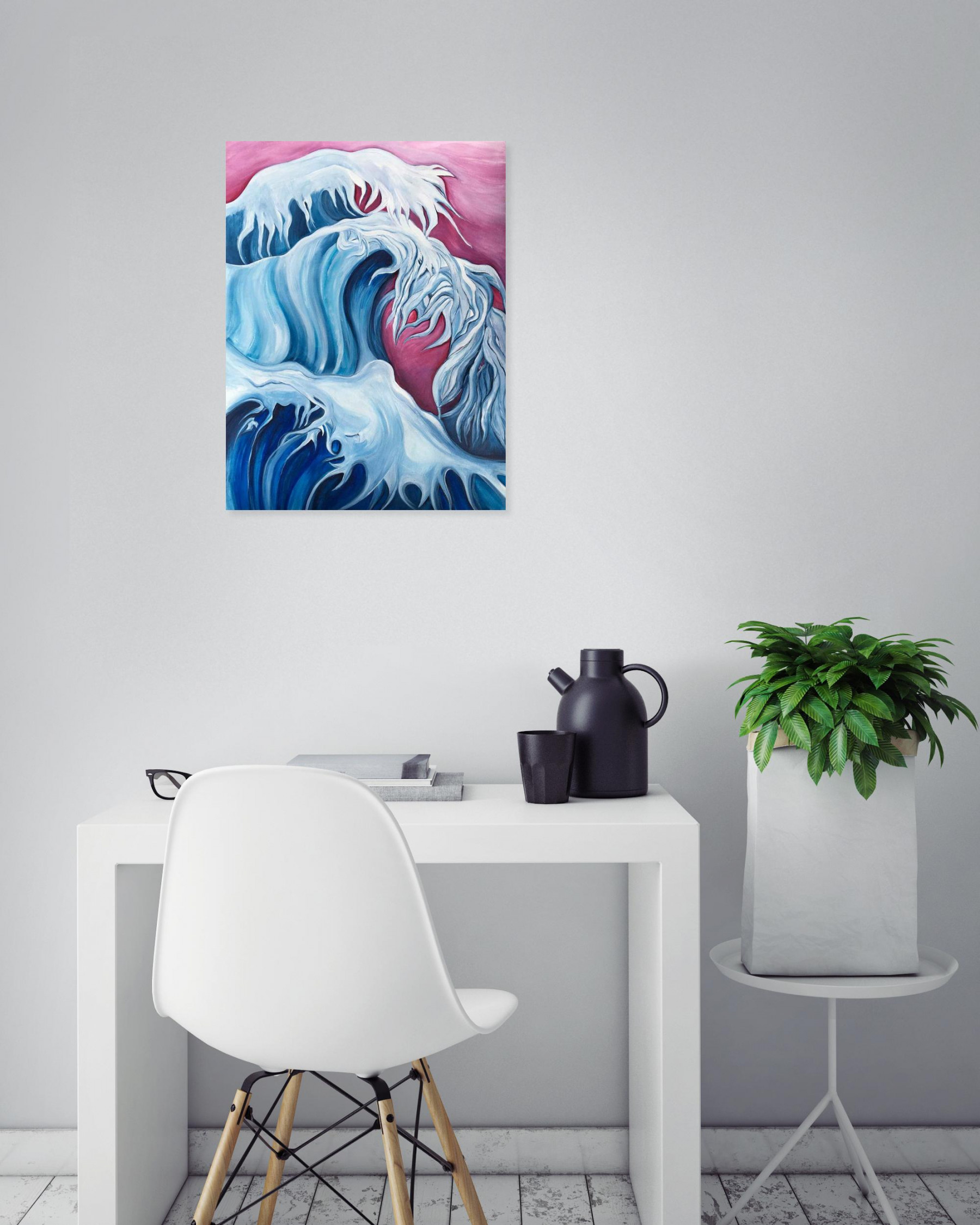 Sela, Wave of life, peinture - Galerie de vente et d’achat d’art contemporain en ligne Artalistic