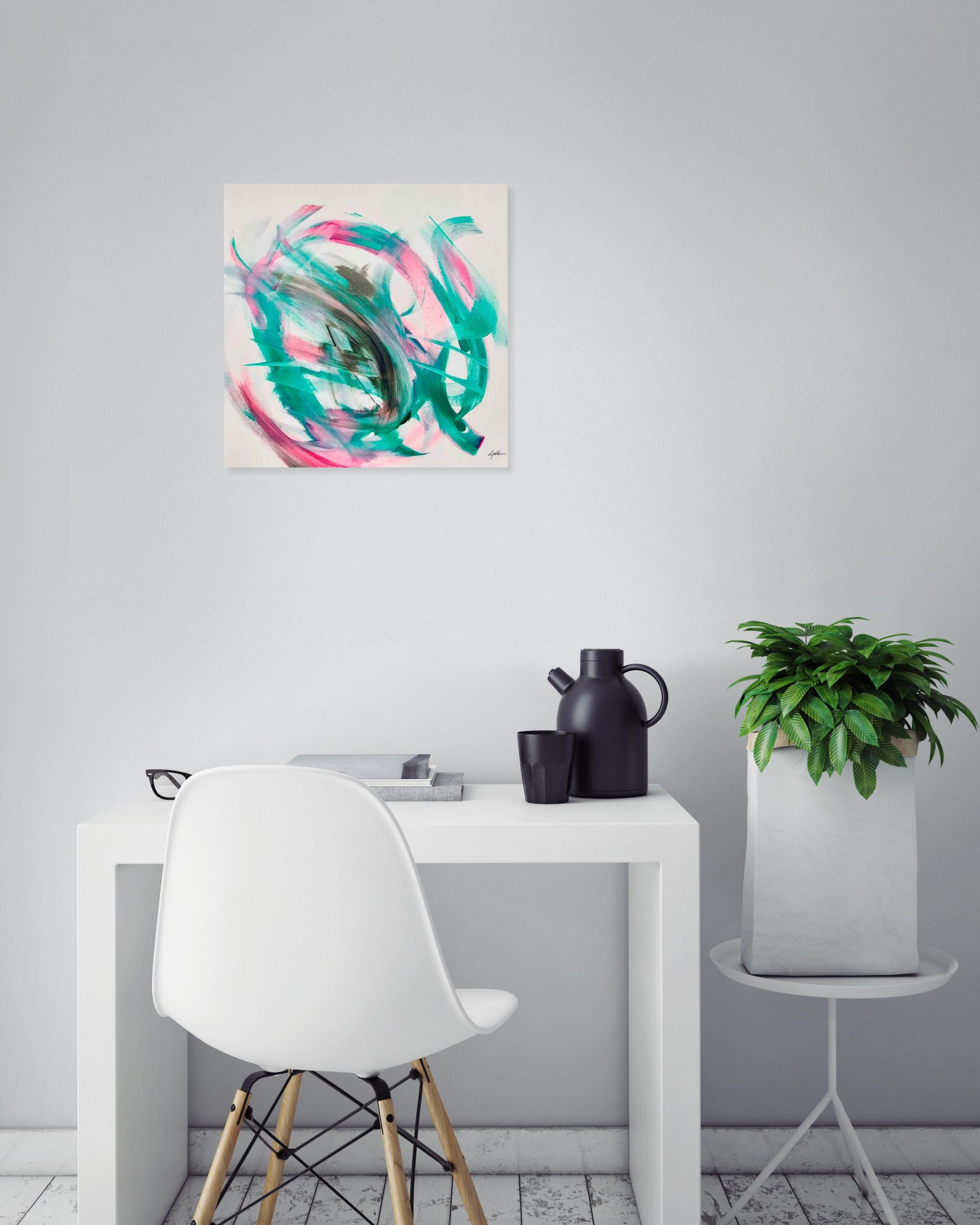 Julia Gayral, Dernière danse, peinture - Galerie de vente et d’achat d’art contemporain en ligne Artalistic