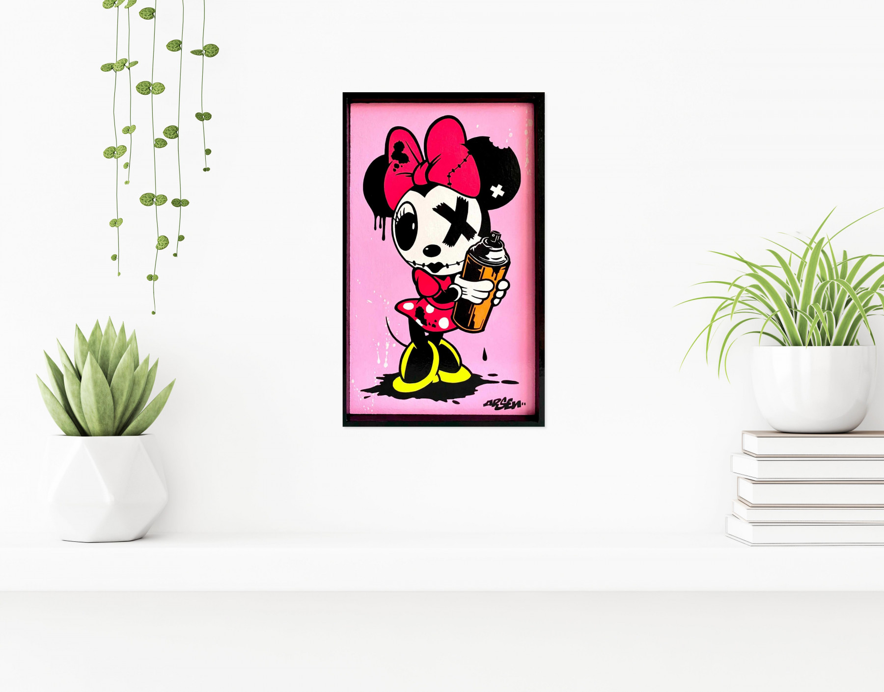 Arsen, Barbouilleuse, peinture - Galerie de vente et d’achat d’art contemporain en ligne Artalistic