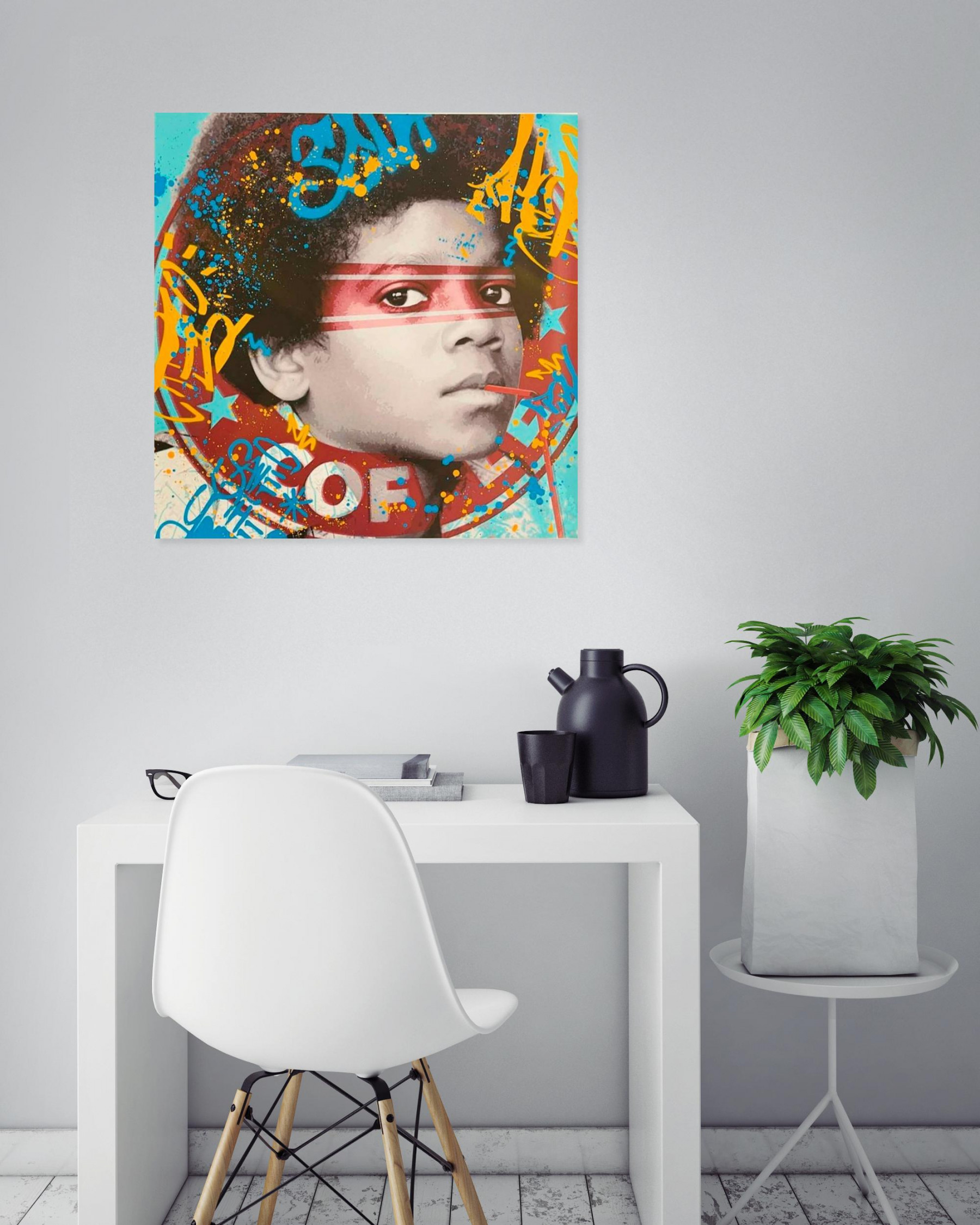 Aiiroh, Michael Jackson, edition - Galerie de vente et d’achat d’art contemporain en ligne Artalistic