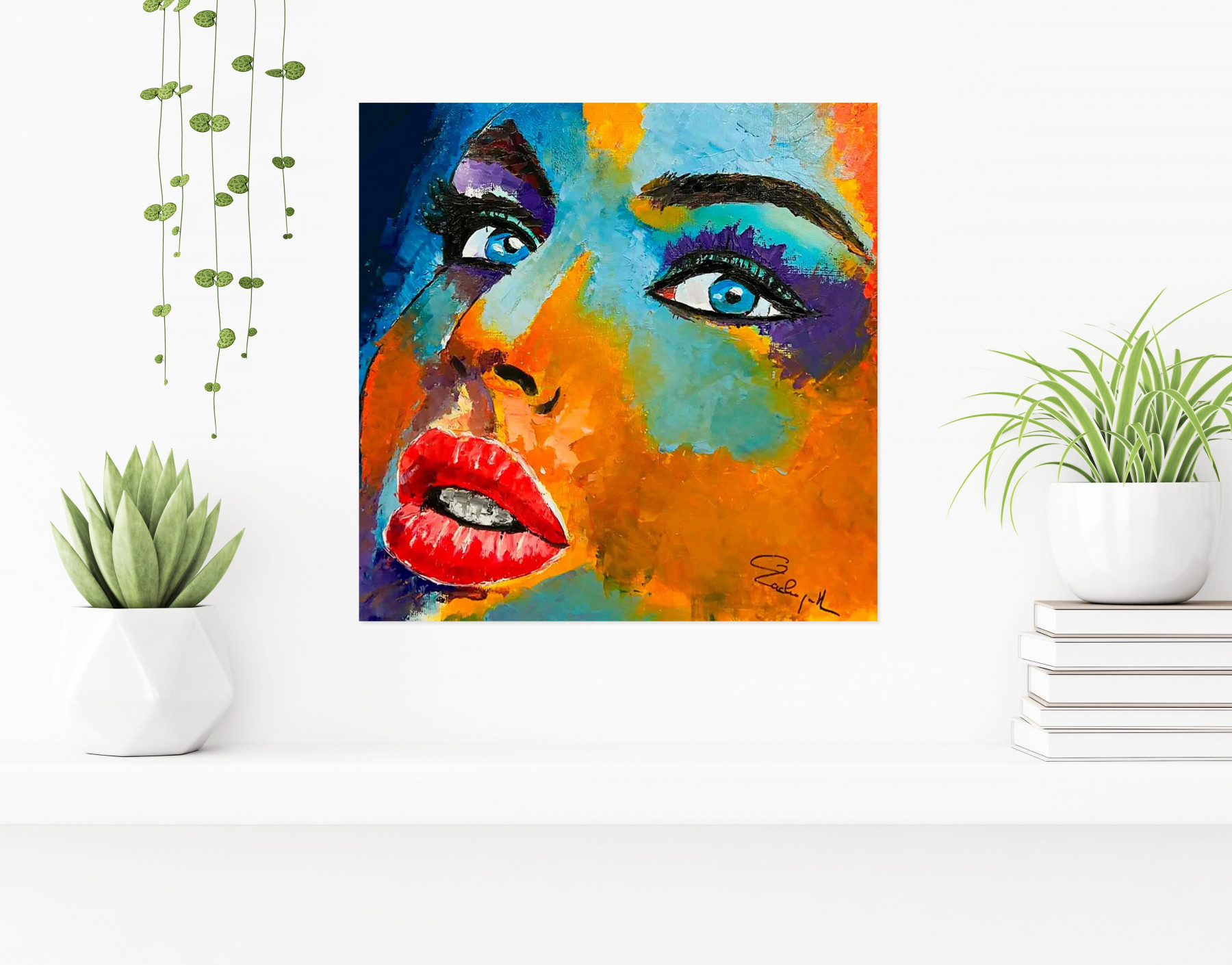 Gil Lachapelle, L'insouciante, peinture - Galerie de vente et d’achat d’art contemporain en ligne Artalistic