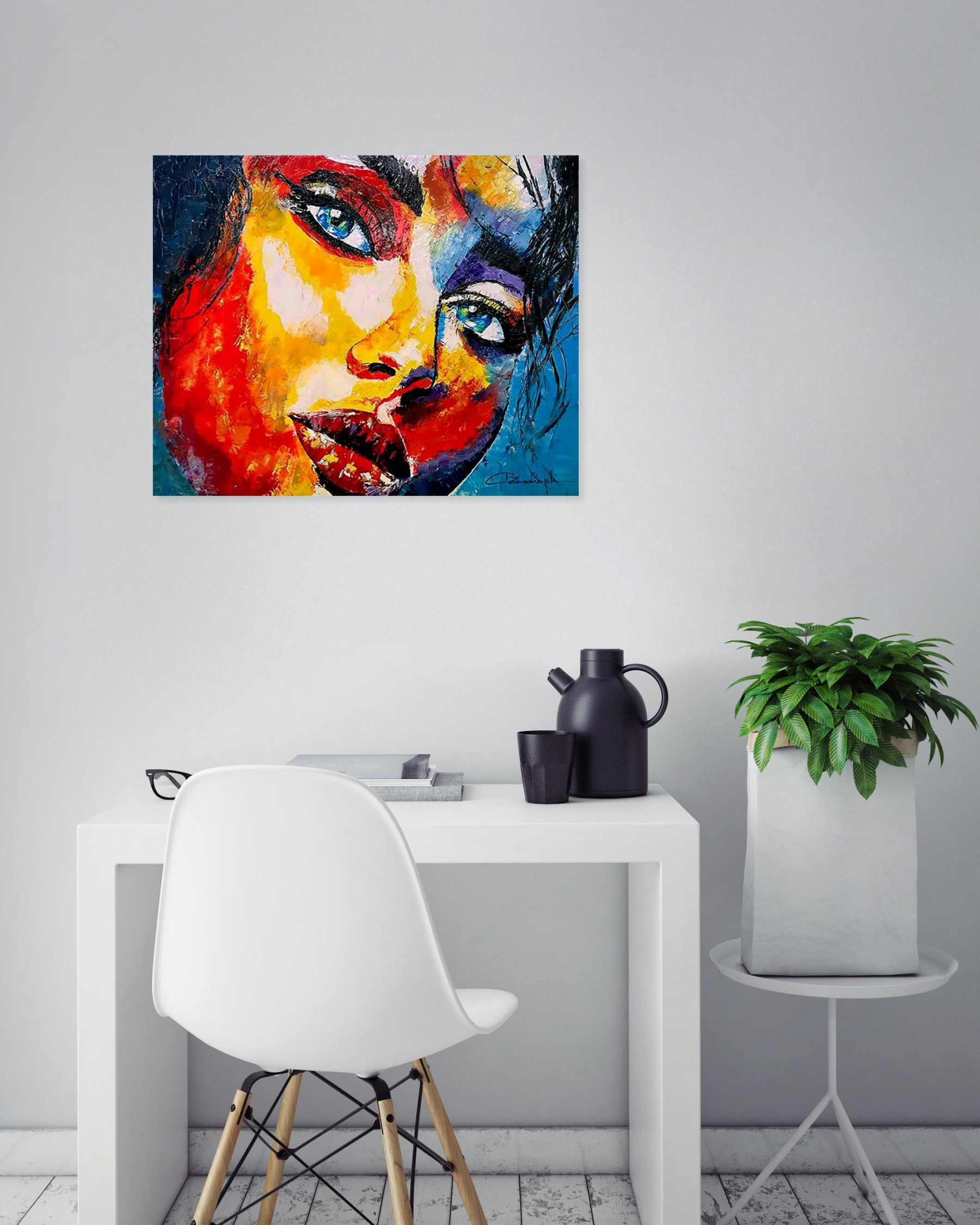 Gil Lachapelle, Harmonia, peinture - Galerie de vente et d’achat d’art contemporain en ligne Artalistic