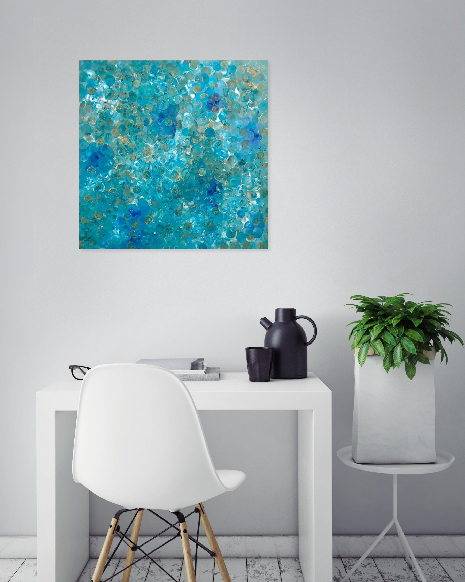 Flora Pachelska, I'm in heaven, peinture - Galerie de vente et d’achat d’art contemporain en ligne Artalistic