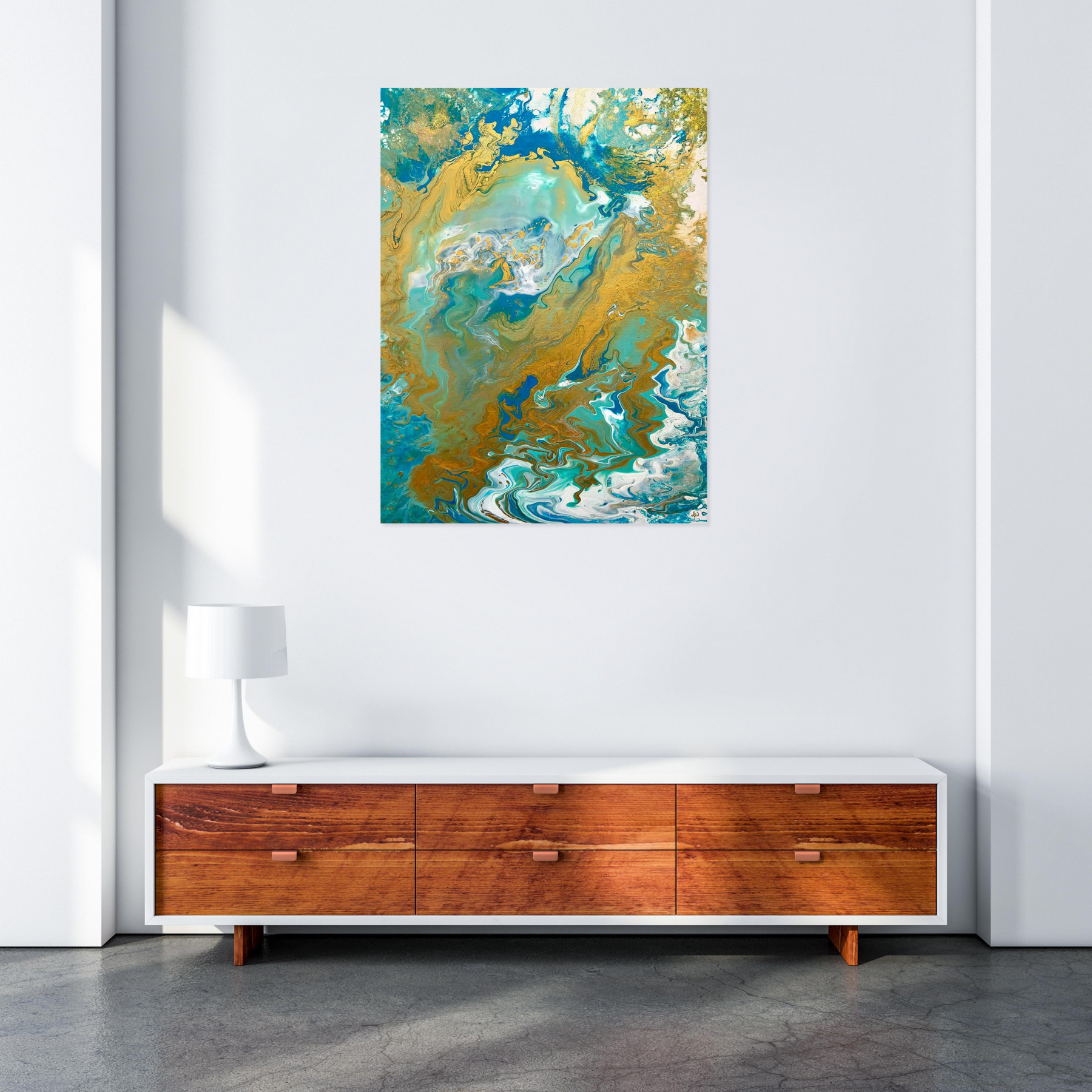 Angélique Wirtz, Nouvelle terre, peinture - Galerie de vente et d’achat d’art contemporain en ligne Artalistic