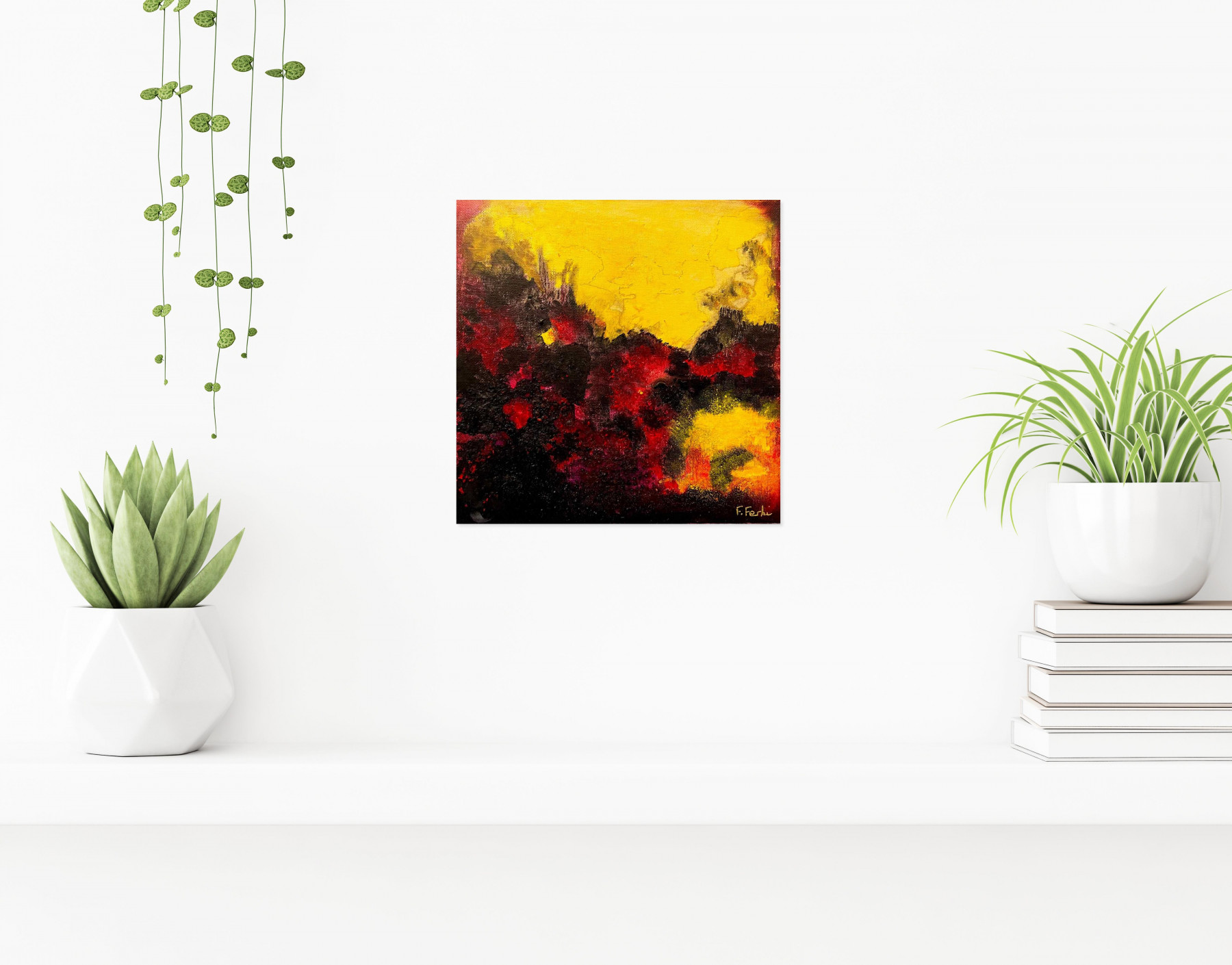 Fady Ferhi, Au delà de l'au delà, peinture - Galerie de vente et d’achat d’art contemporain en ligne Artalistic