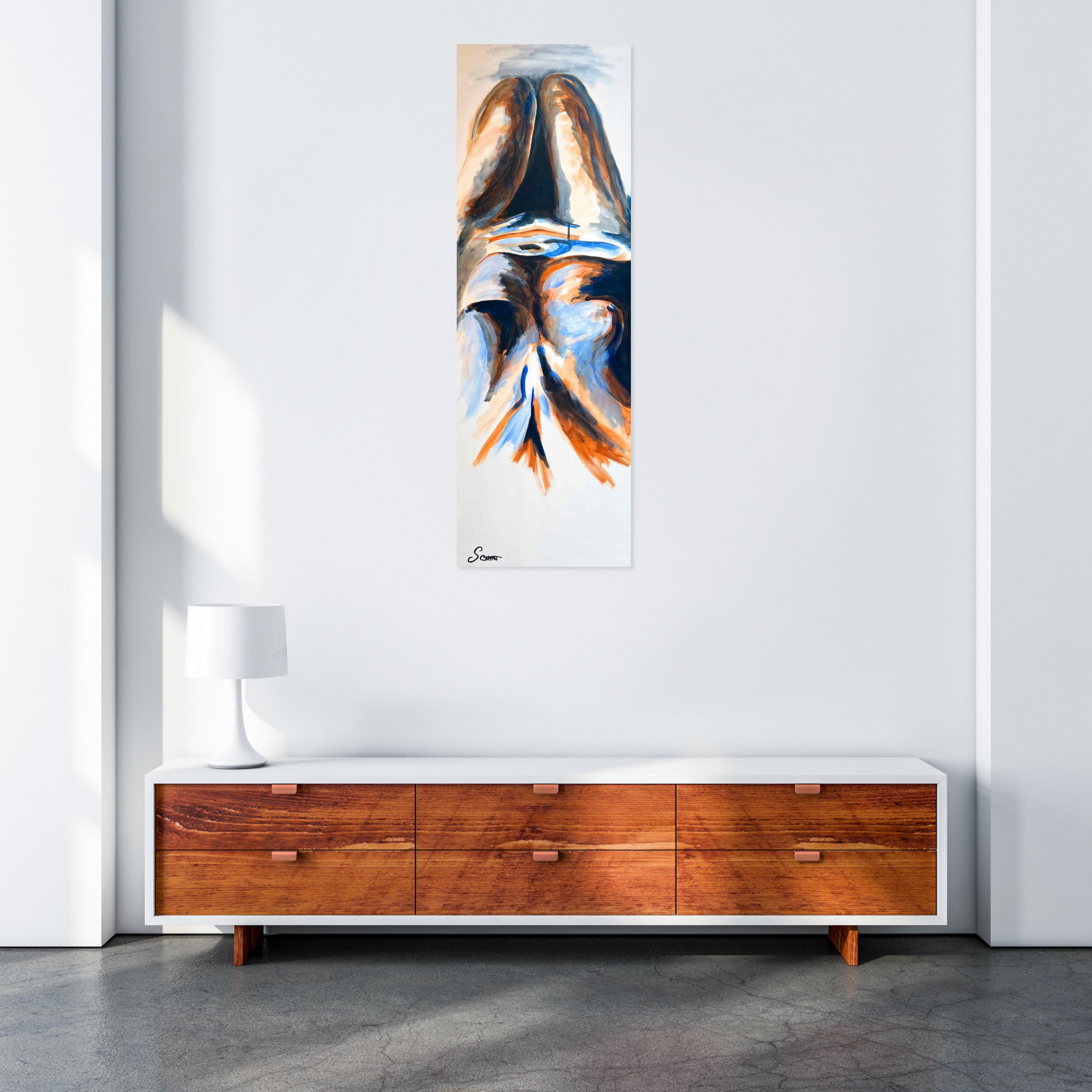 Stéphanie Caillet, Nu, peinture - Galerie de vente et d’achat d’art contemporain en ligne Artalistic