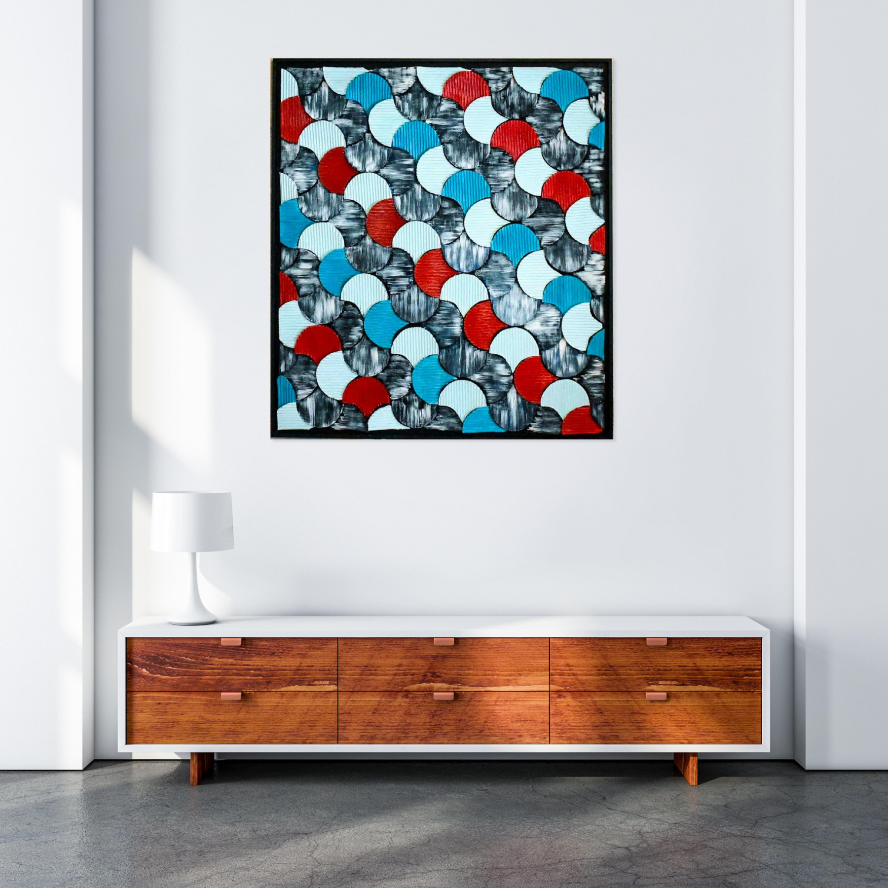 Brigitte Millet, Bo Kaap, peinture - Galerie de vente et d’achat d’art contemporain en ligne Artalistic