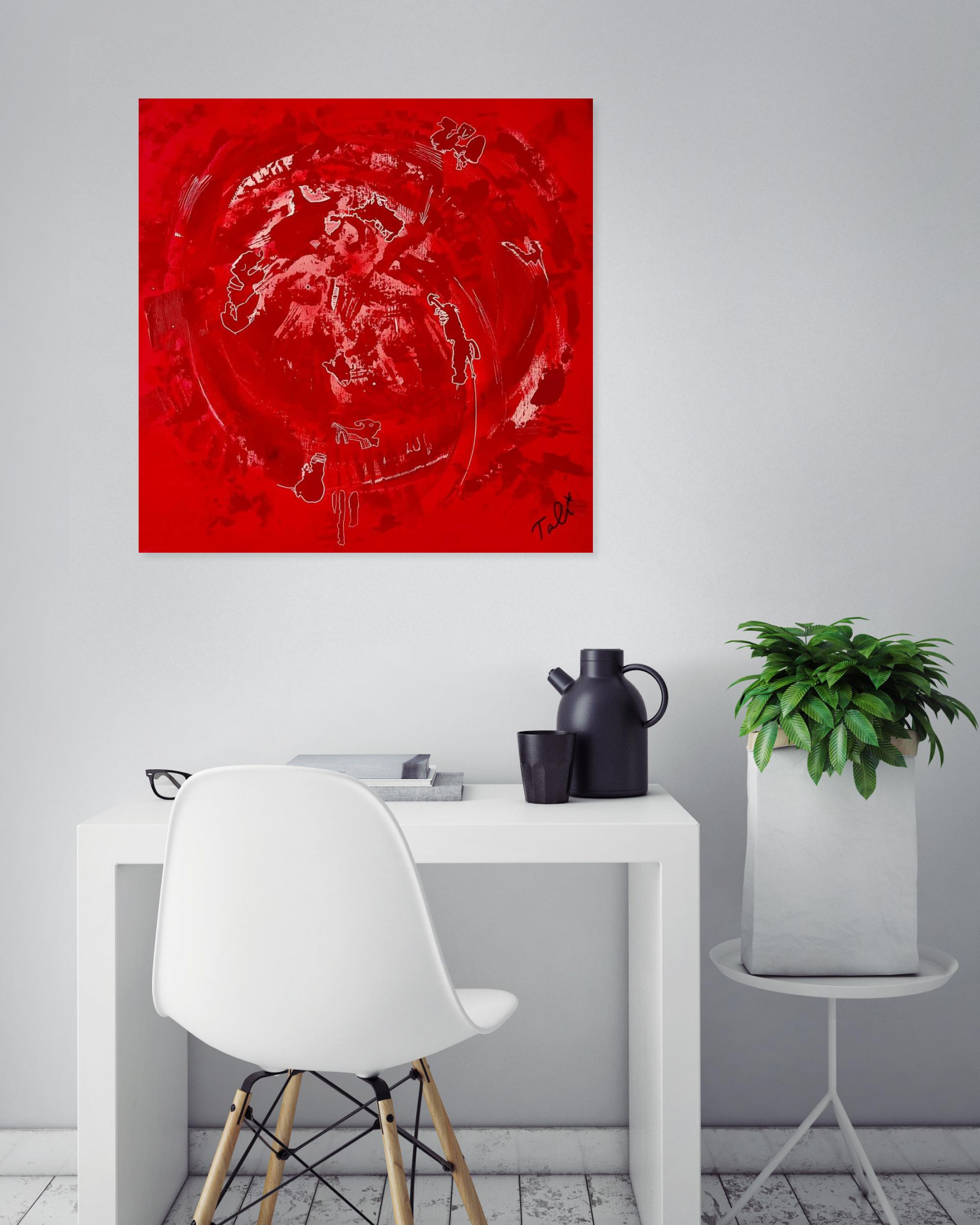 Tali, prémonition, peinture - Galerie de vente et d’achat d’art contemporain en ligne Artalistic