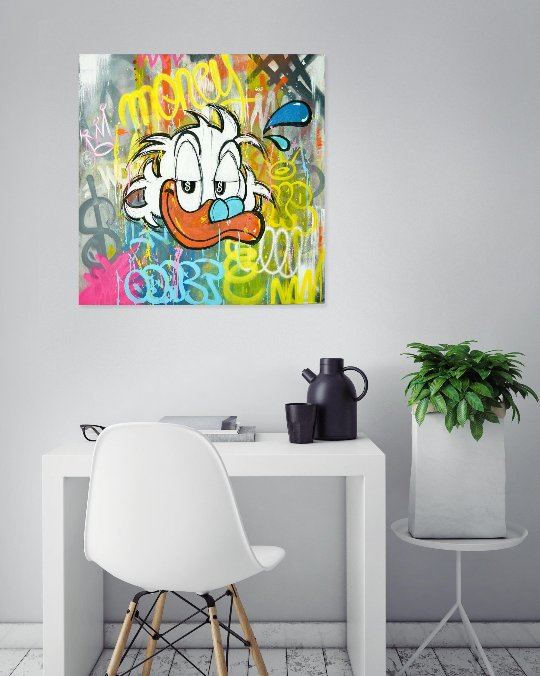 Odart, To be or not to bit, peinture - Galerie de vente et d’achat d’art contemporain en ligne Artalistic
