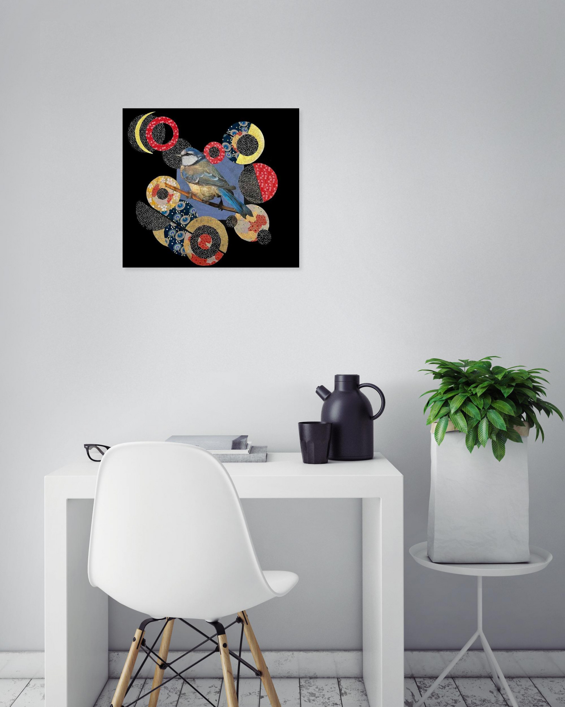 Marie-Laure Hamard, Picorette, peinture - Galerie de vente et d’achat d’art contemporain en ligne Artalistic