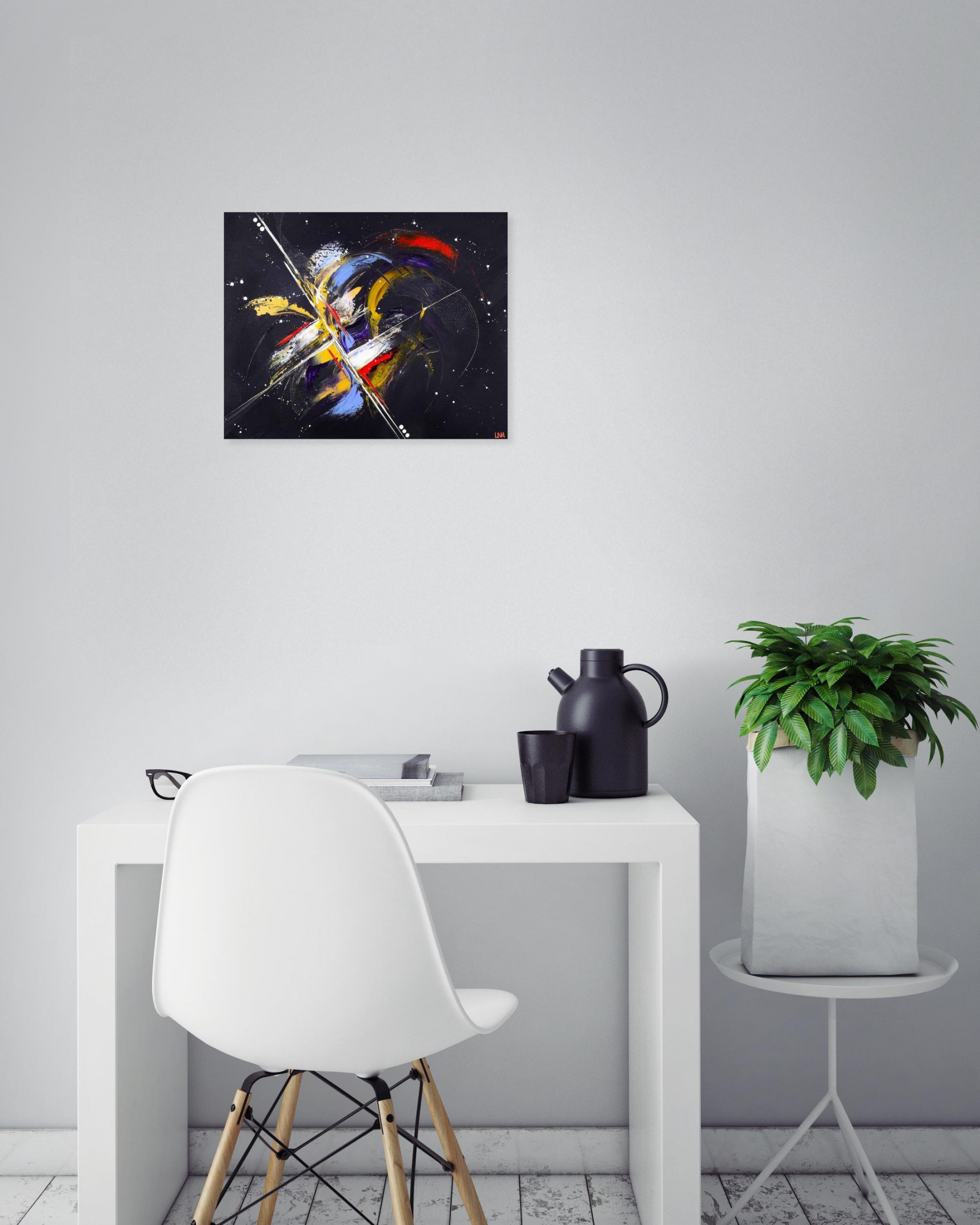 Helena Monniello, Big Bang, peinture - Galerie de vente et d’achat d’art contemporain en ligne Artalistic