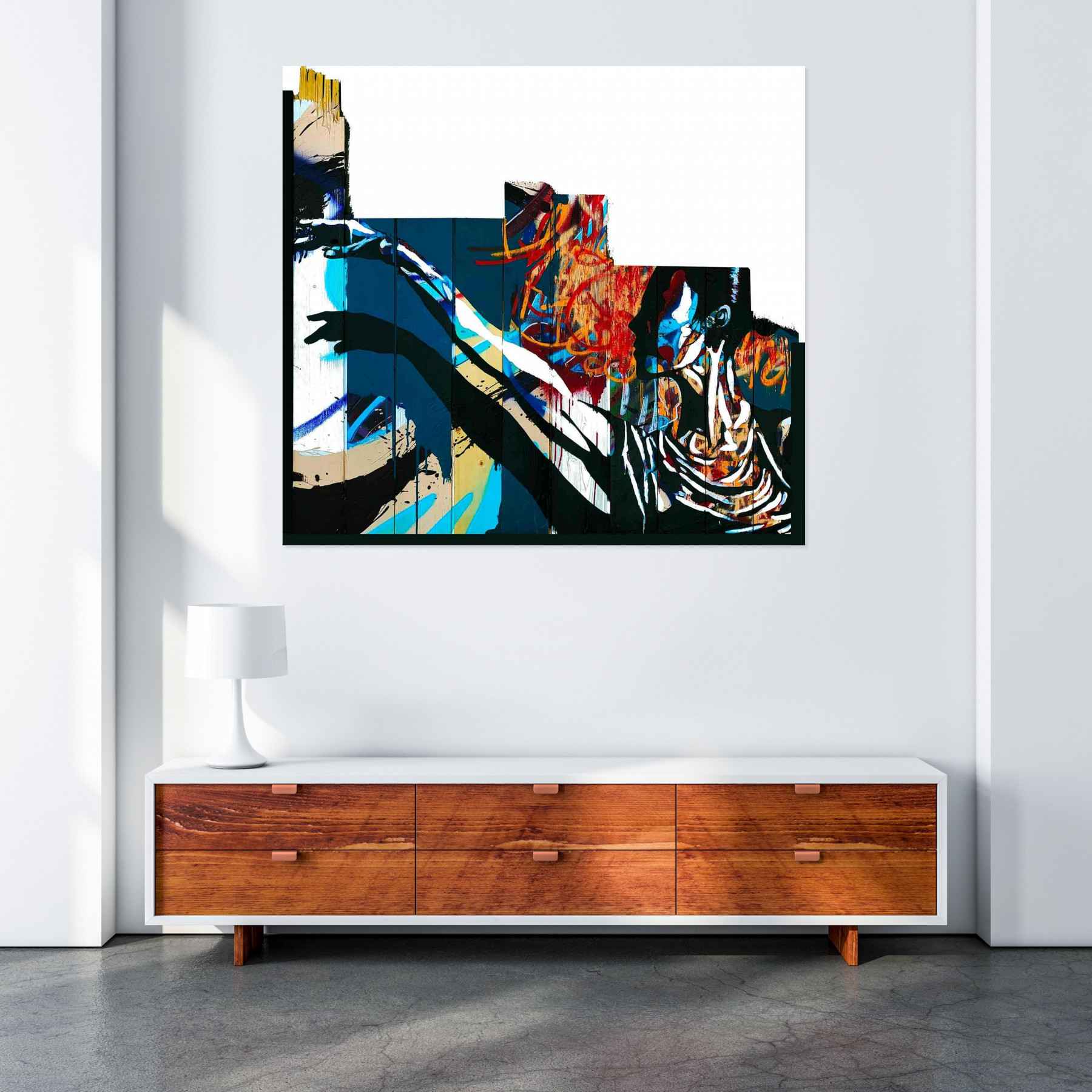 Jean Christophe Fort, Sans titre III, peinture - Galerie de vente et d’achat d’art contemporain en ligne Artalistic