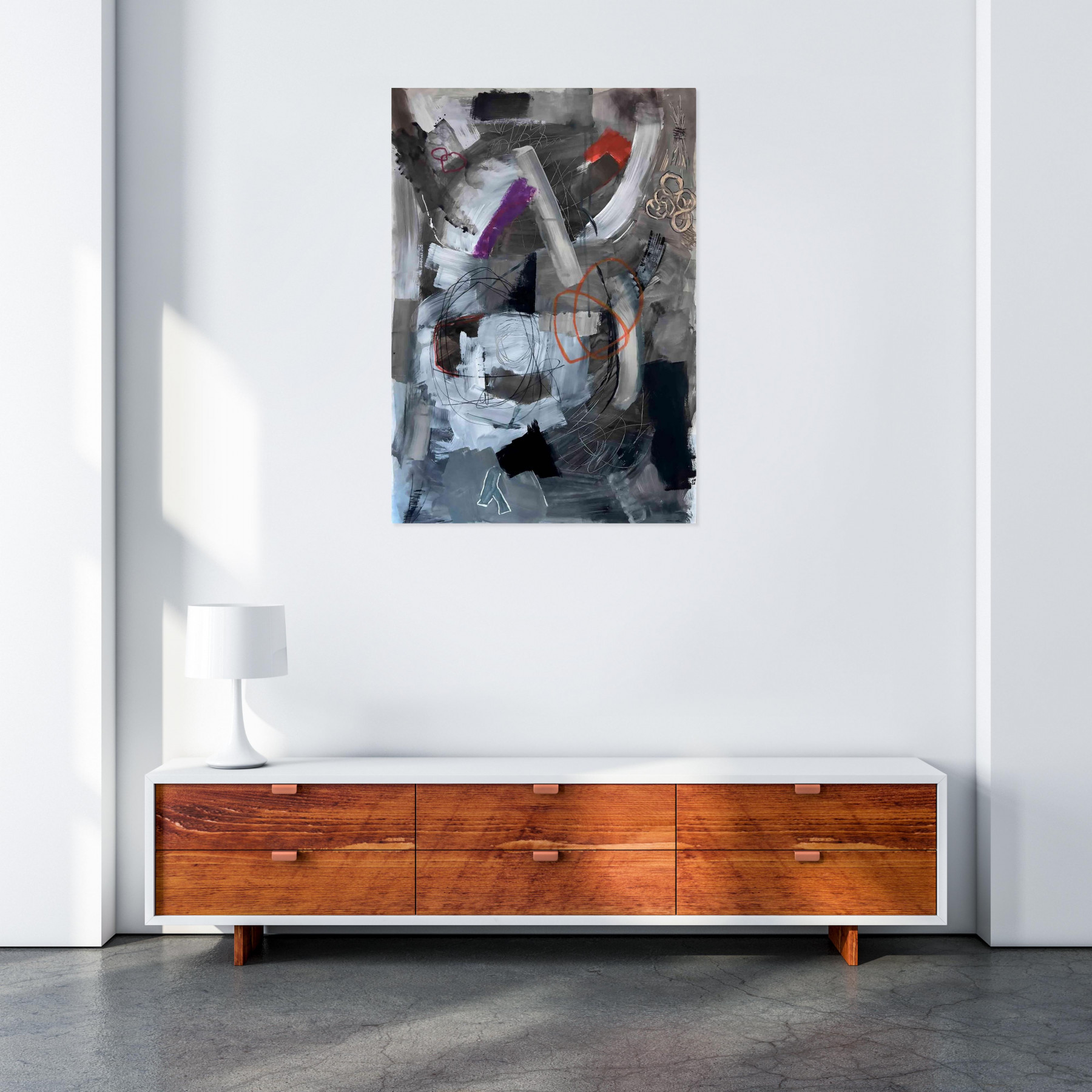 Erik Arsène, Fox, peinture - Galerie de vente et d’achat d’art contemporain en ligne Artalistic