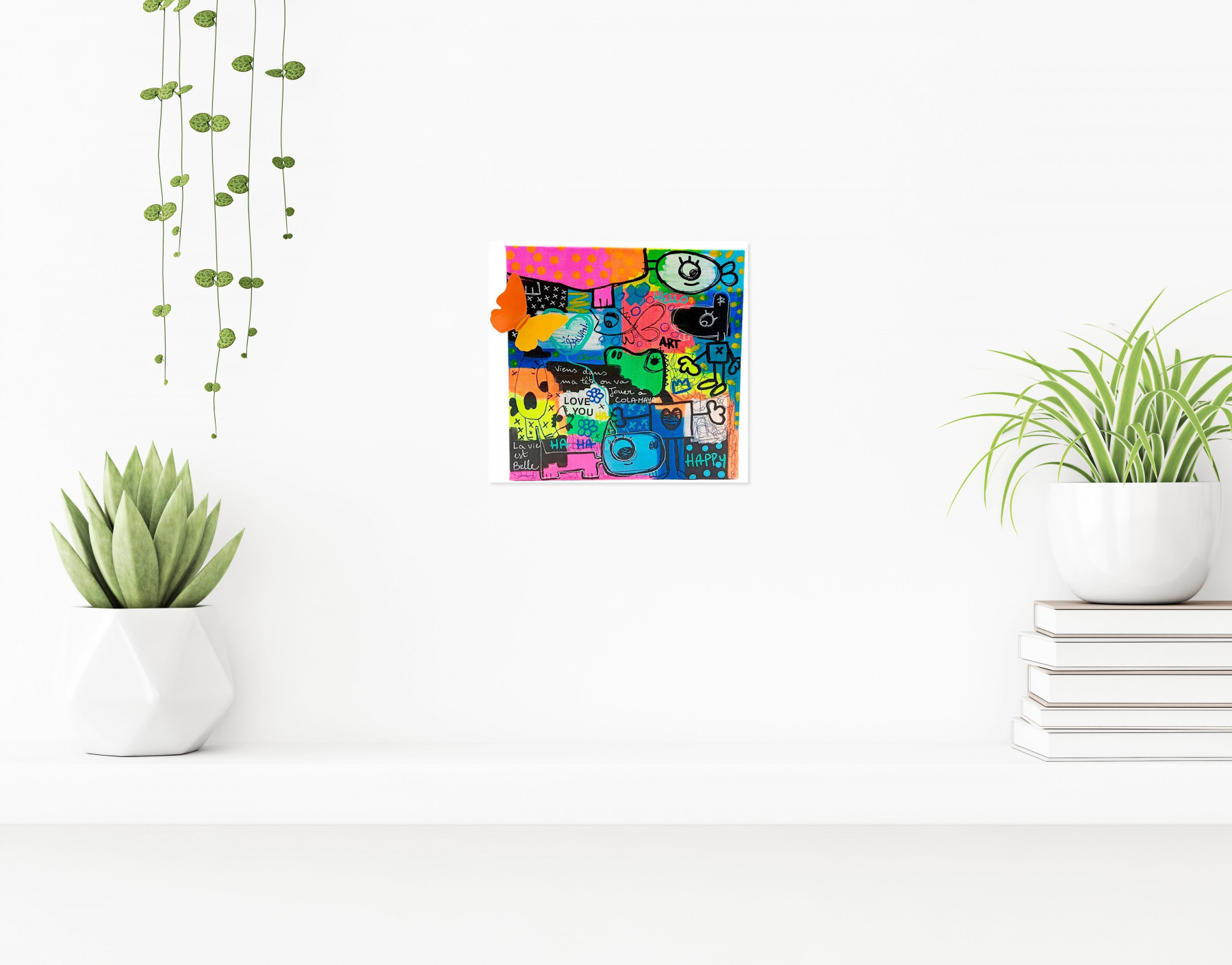 Pauline Salvan, La vie est belle, peinture - Galerie de vente et d’achat d’art contemporain en ligne Artalistic