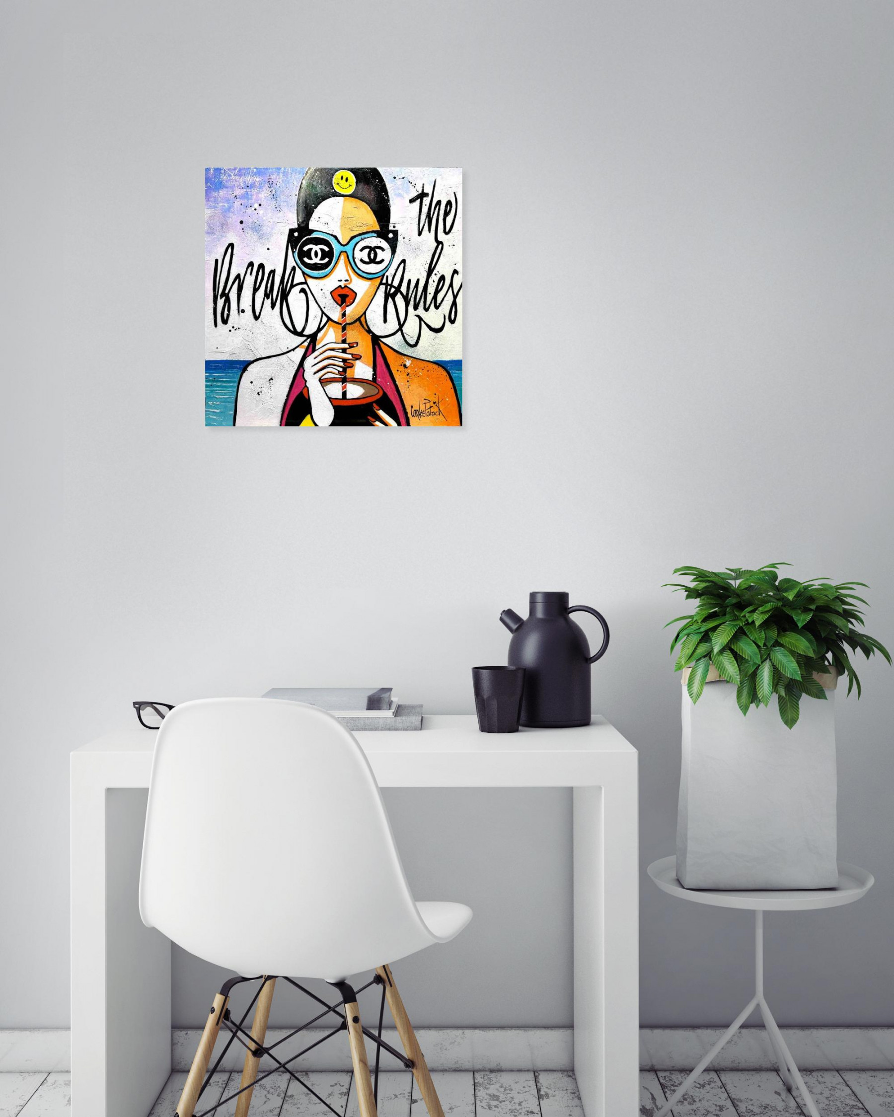 Patrick Cornée, Holiday, I forget everything, peinture - Galerie de vente et d’achat d’art contemporain en ligne Artalistic