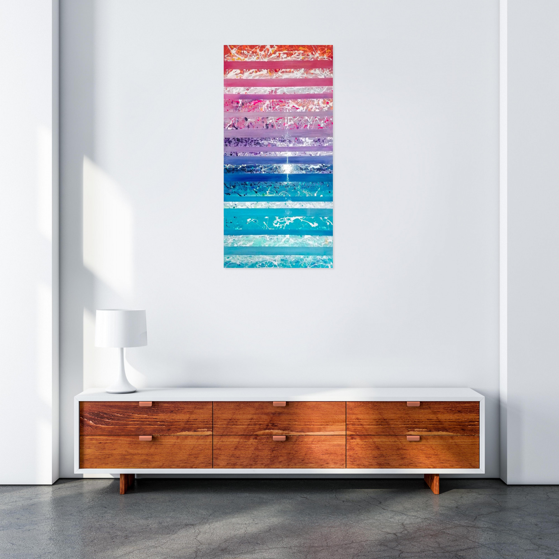 Anne Robin, Un soir, en regardant l'océan, peinture - Galerie de vente et d’achat d’art contemporain en ligne Artalistic