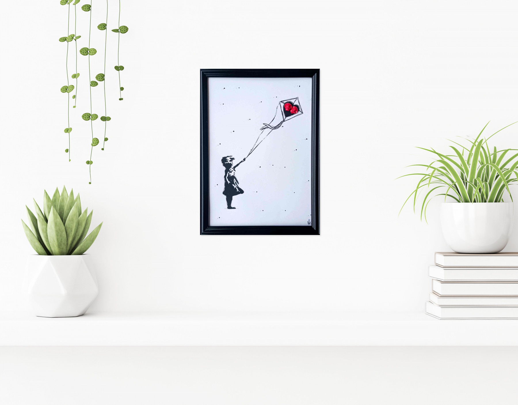 VL, Lanceurskull cerf volant, peinture - Galerie de vente et d’achat d’art contemporain en ligne Artalistic